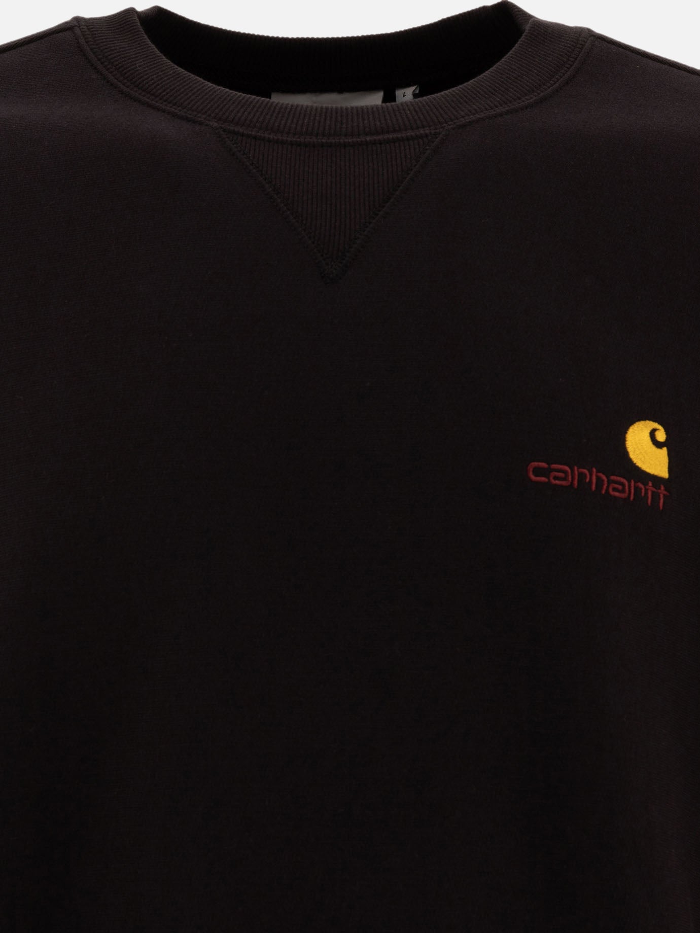 Carhartt WIP "American Script" sweatshirt Black