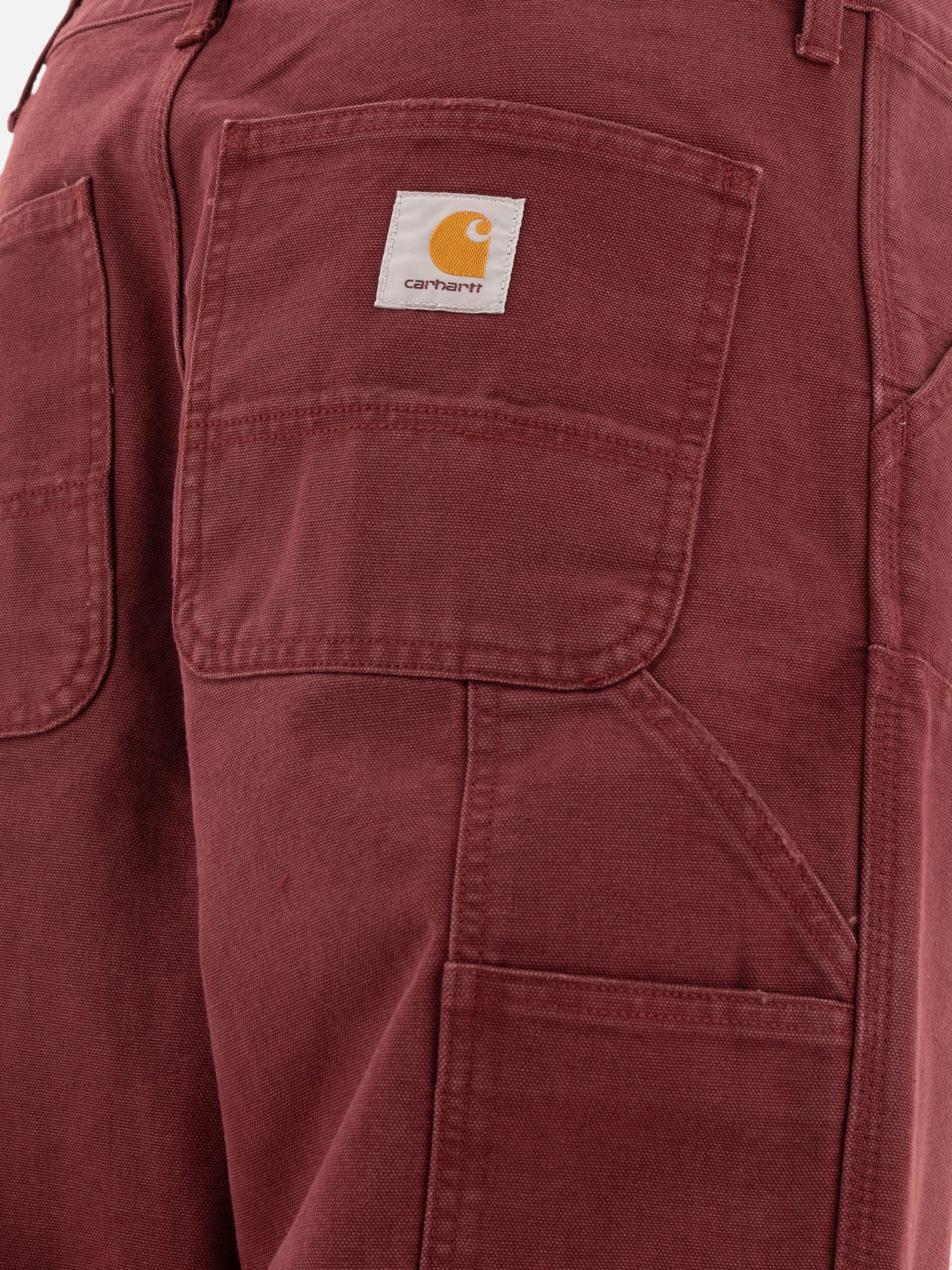 Carhartt WIP "Double Knee" trousers Bordeaux