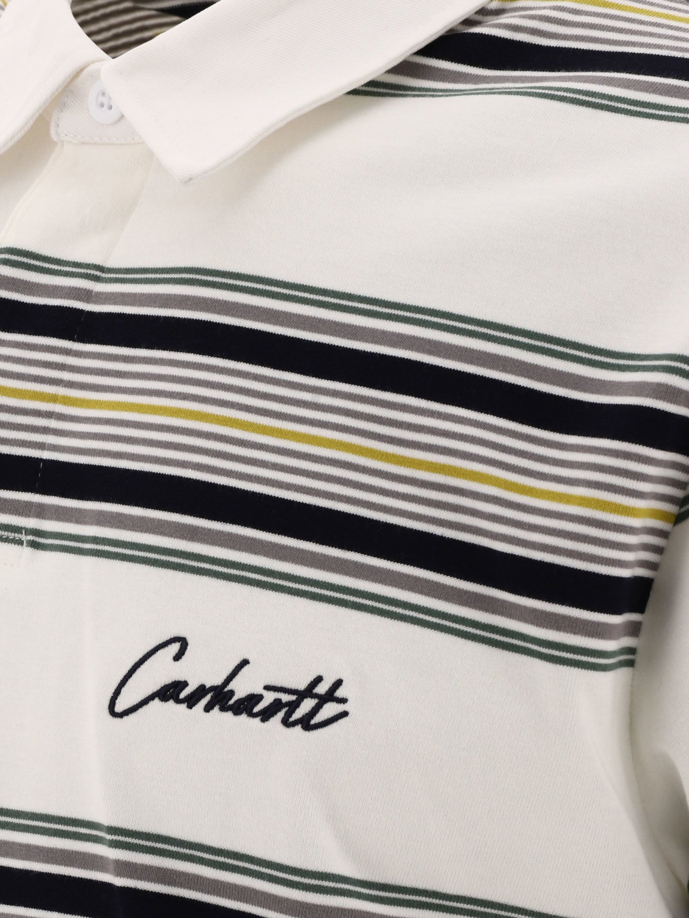 Carhartt WIP "Gaines Rugby" polo shirt White