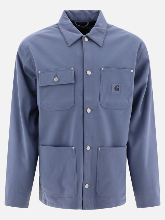 Quilted & Utility Jackets Solid colour  Light blue - Carhartt WIP Men | PLP | VIETTI Online Store 
