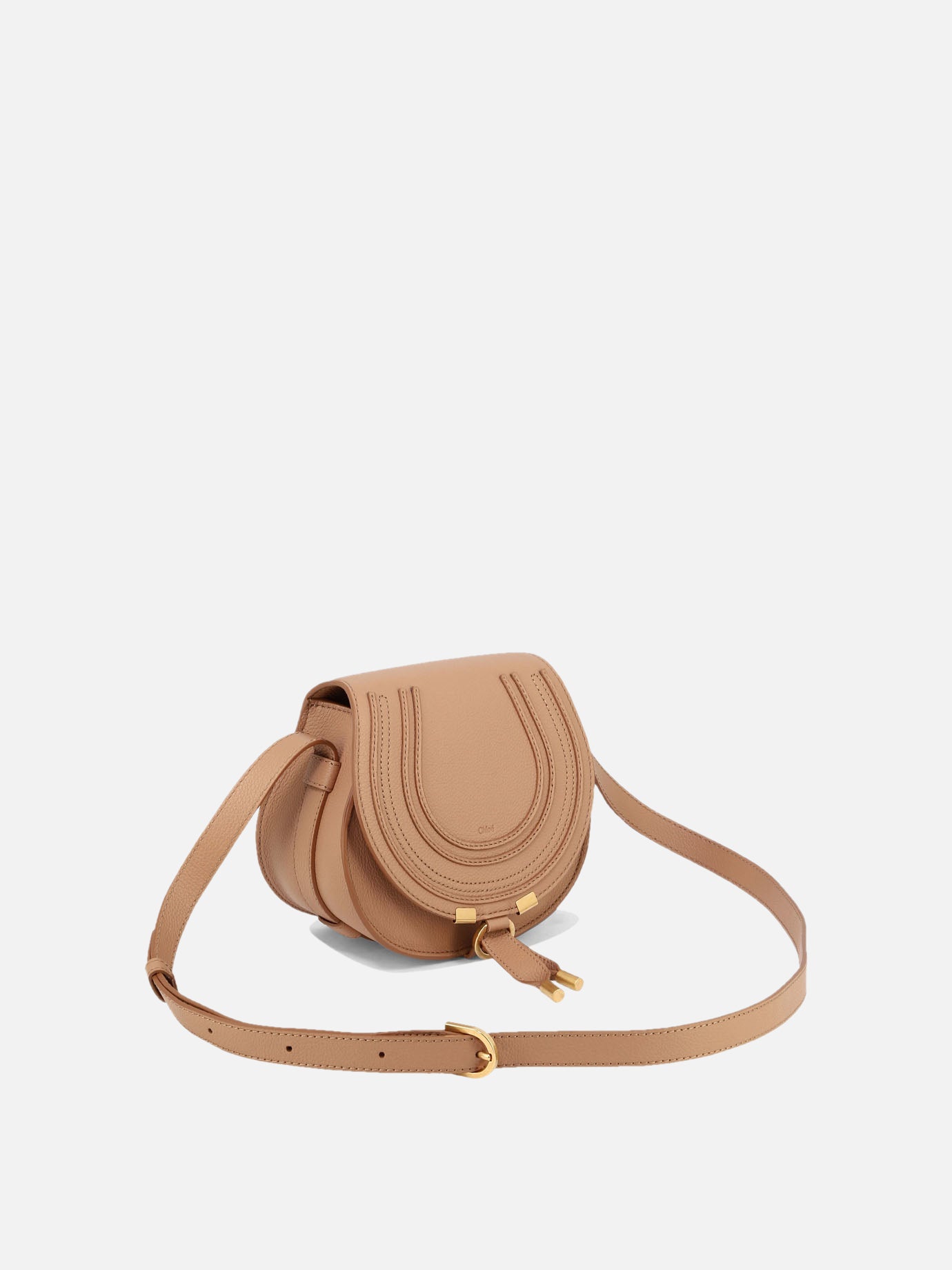 Chloé "Marcie Small" crossbody bag Beige