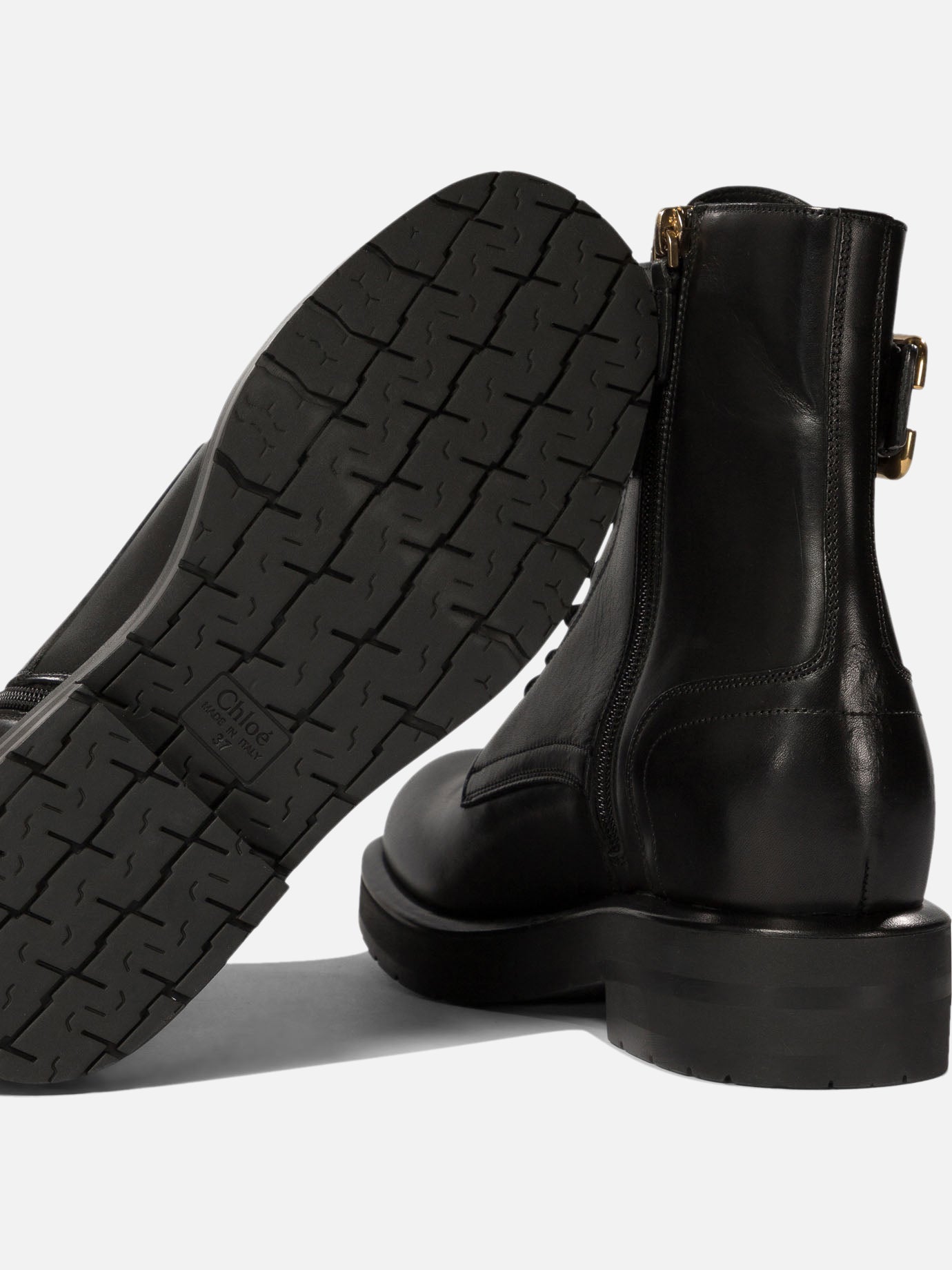 Chloé "Coddington" combat boots Black