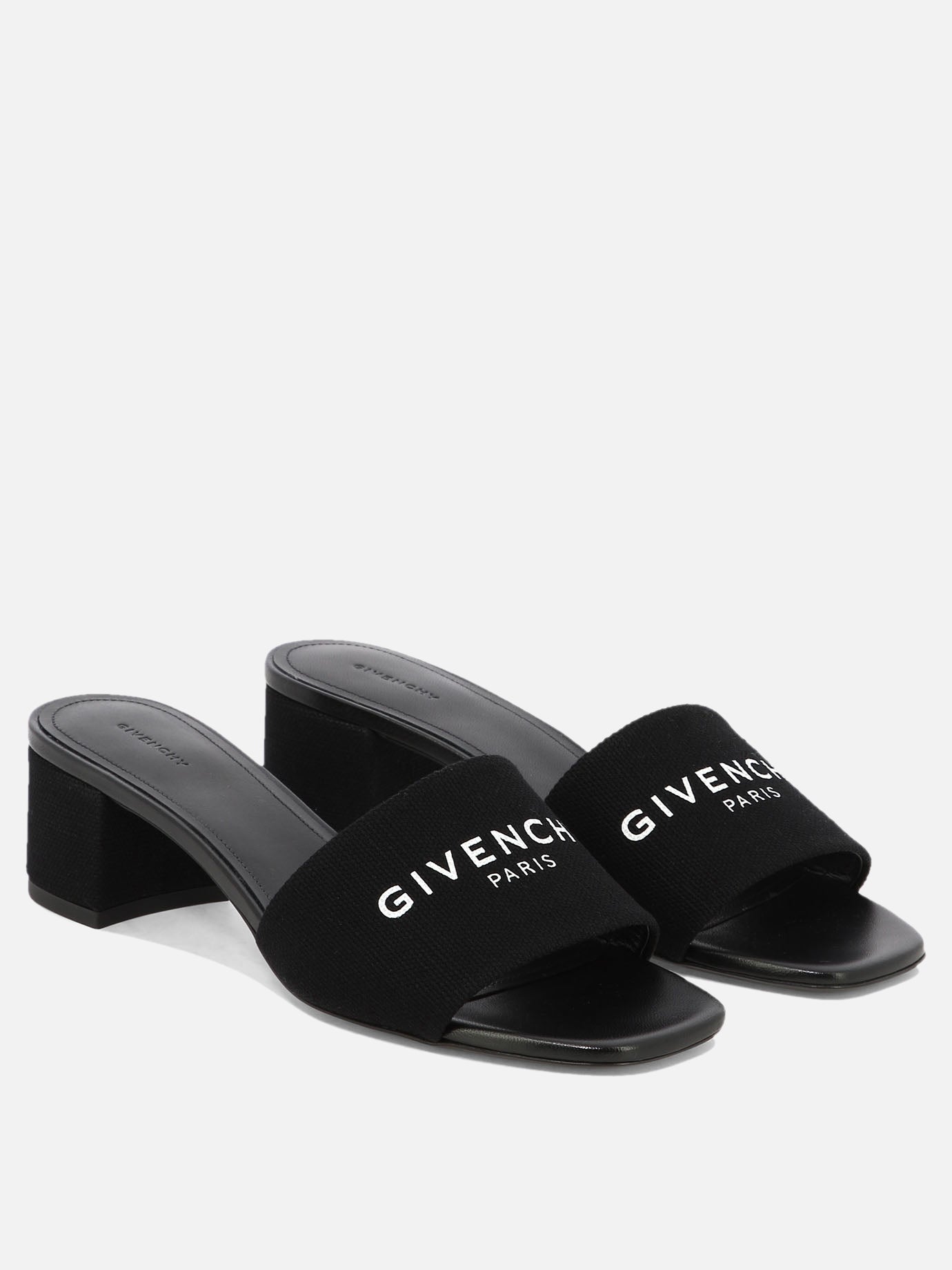 Givenchy &quot;4G&quot; 45 mm Mules 15941421_38 Black thumbnail_2