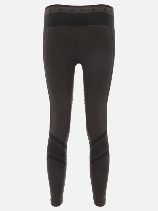 Leggings Solid colour  Black - Golden Goose Women | PDP | VIETTI Online Store | 2
