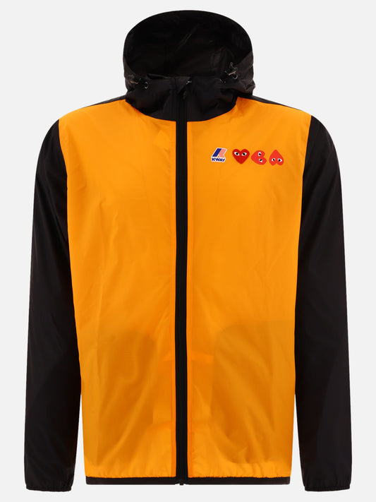 Windbreakers Logo  Orange - Comme Des Garçons Play Men | PDP | VIETTI Online Store 
