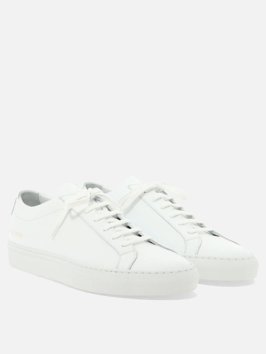 Low top sneakers 100% leather - 100% rubber  White - Common Projects Men | PLP | VIETTI Online Store | 2
