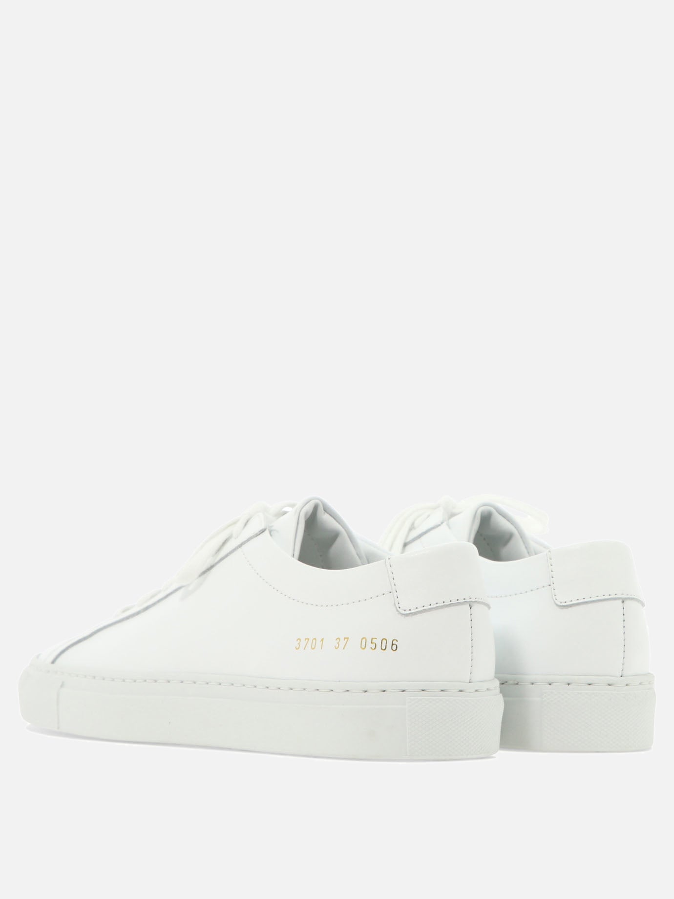 Low top sneakers 100% leather - 100% rubber  White - Common Projects Women | PDP | VIETTI Online Store | thumbnail_4