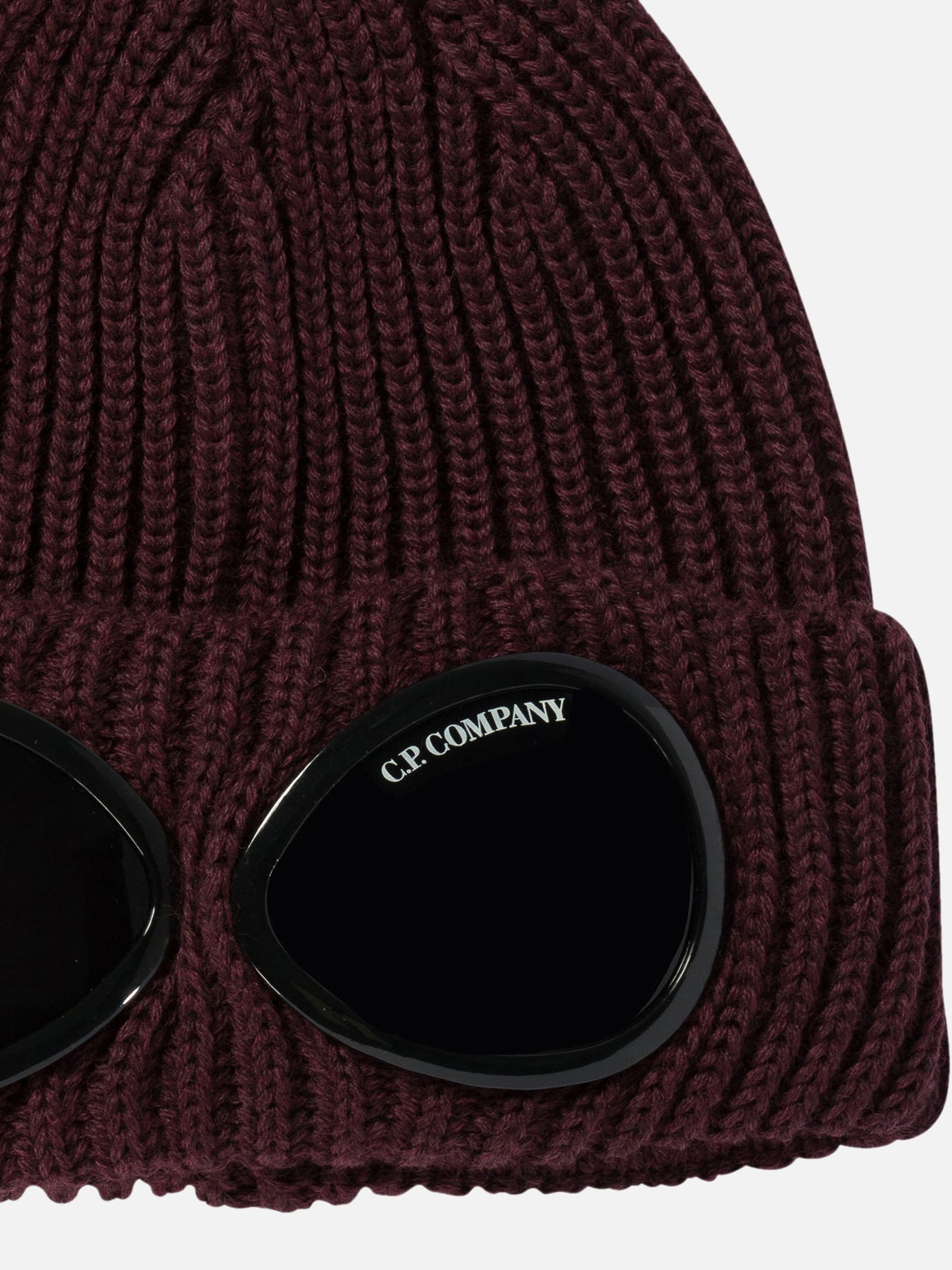 Beanies 100% wool  Bordeaux - C.P. Company Men | PDP | VIETTI Online Store | Zoom-Modal_3
