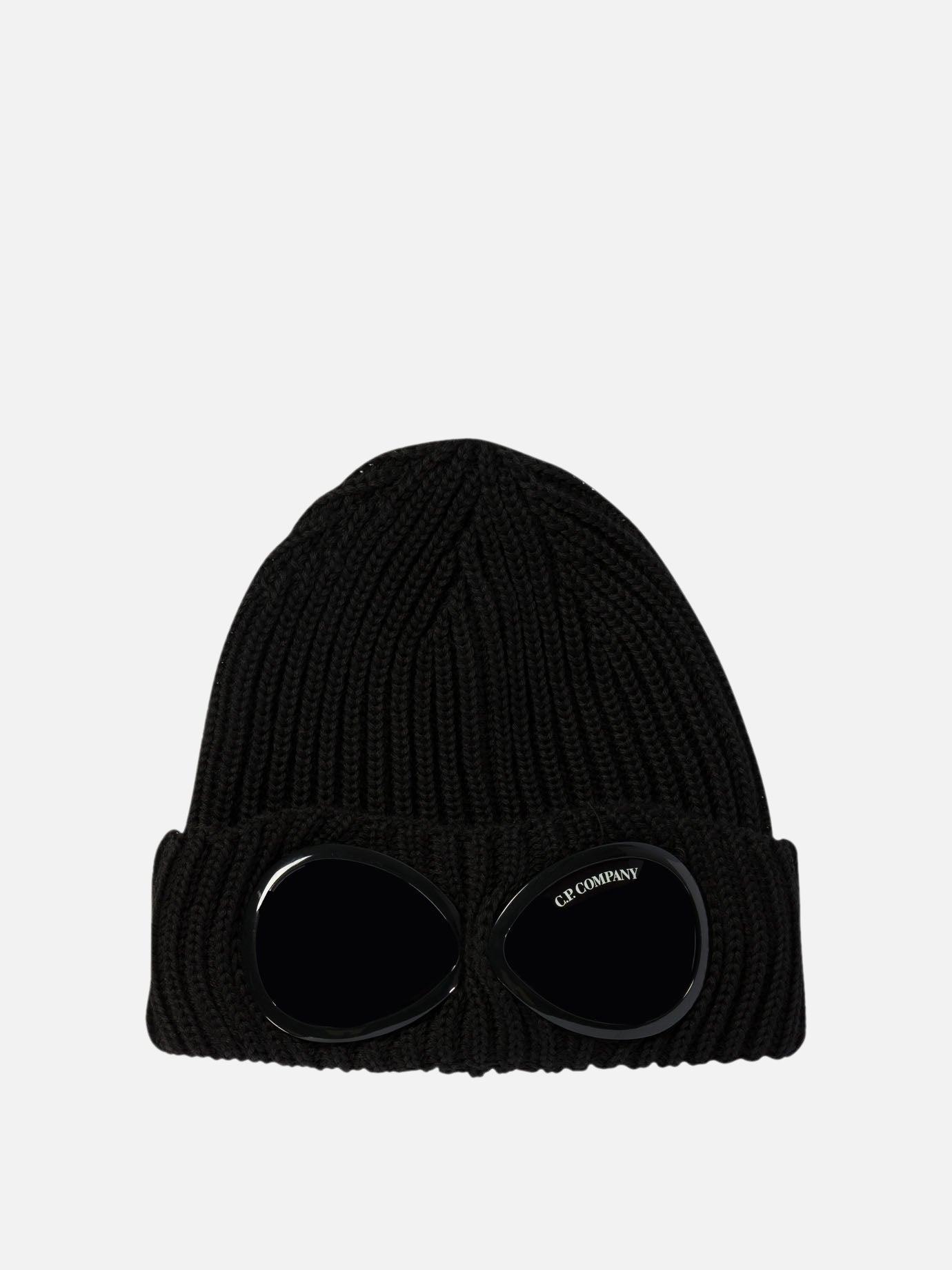 Beanies 100% wool  Black - C.P. Company Men | PDP | VIETTI Online Store | Zoom-Modal
