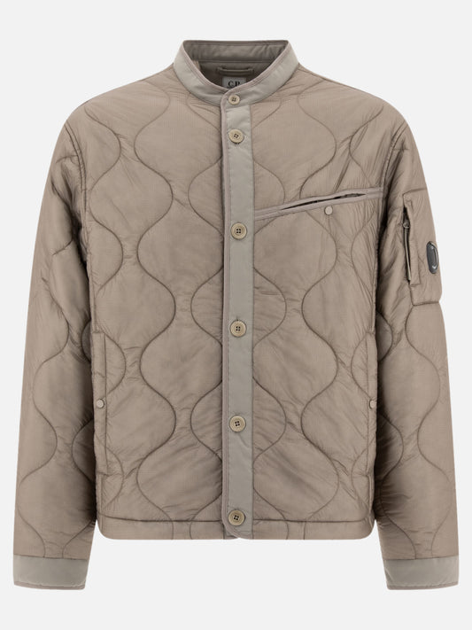 Quilted & Utility Jackets Solid colour  Beige - C.P. Company Men | PLP | VIETTI Online Store 
