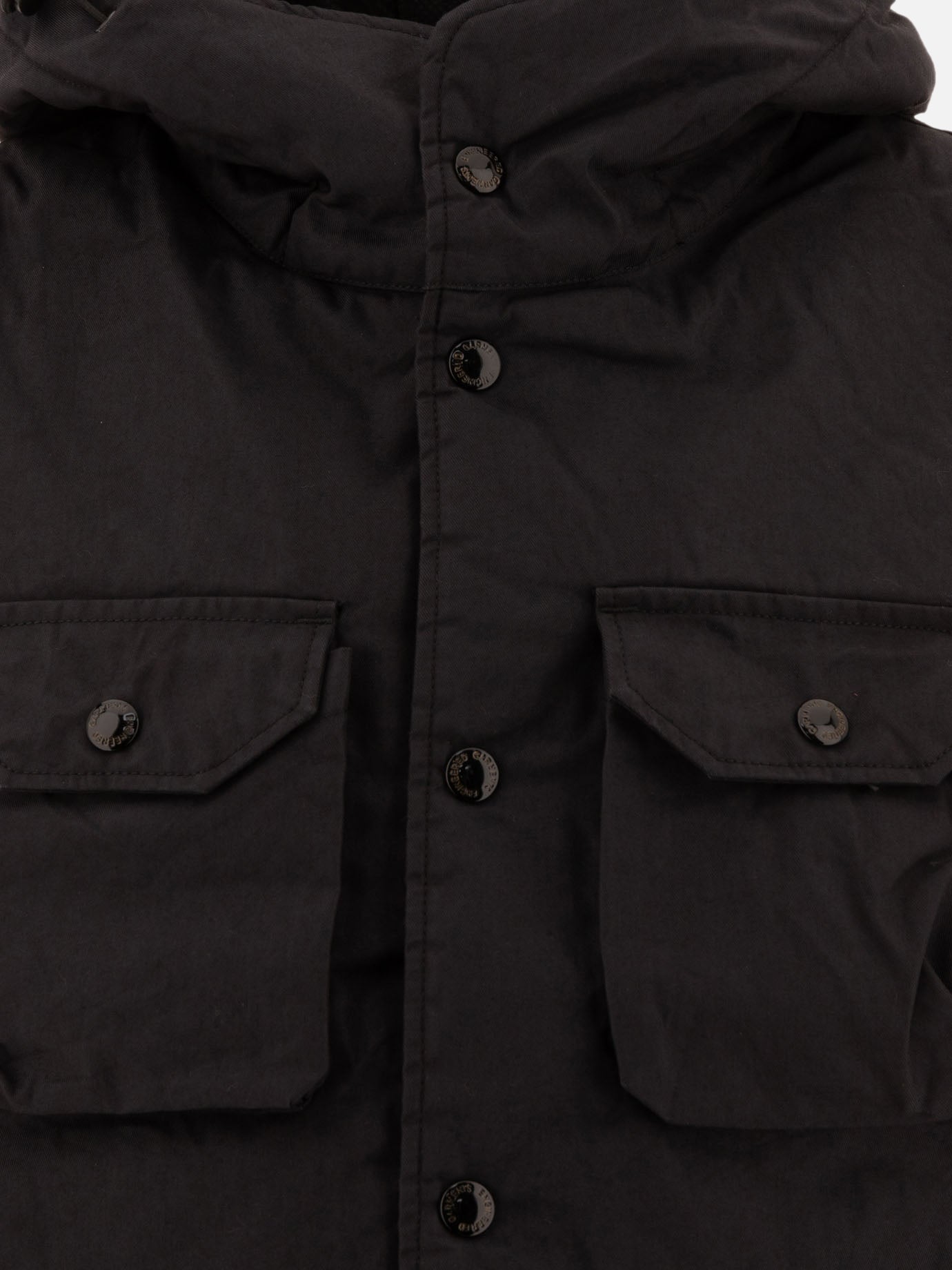 Engineered Garments "Field" vest jacket Black