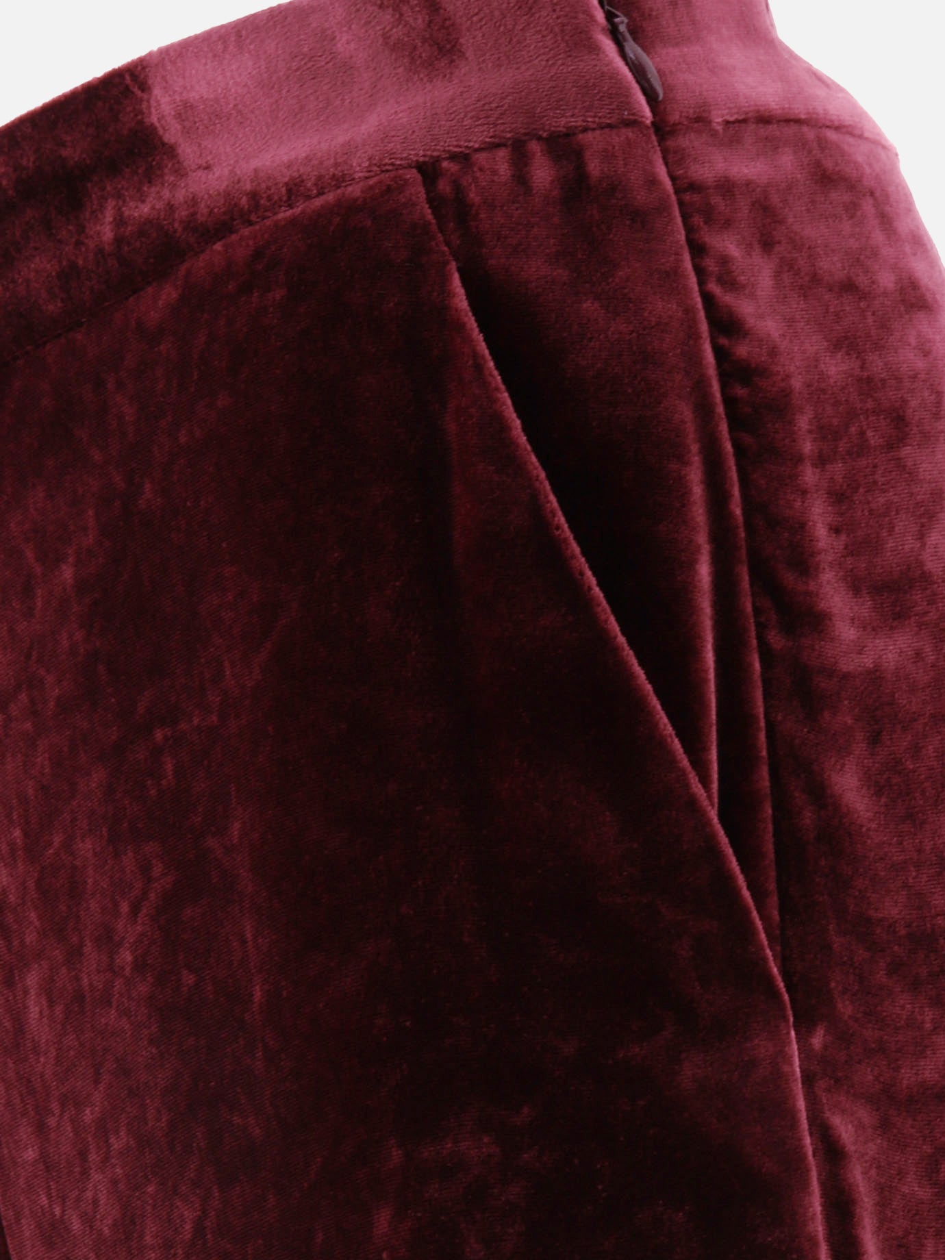 Velvet trousers