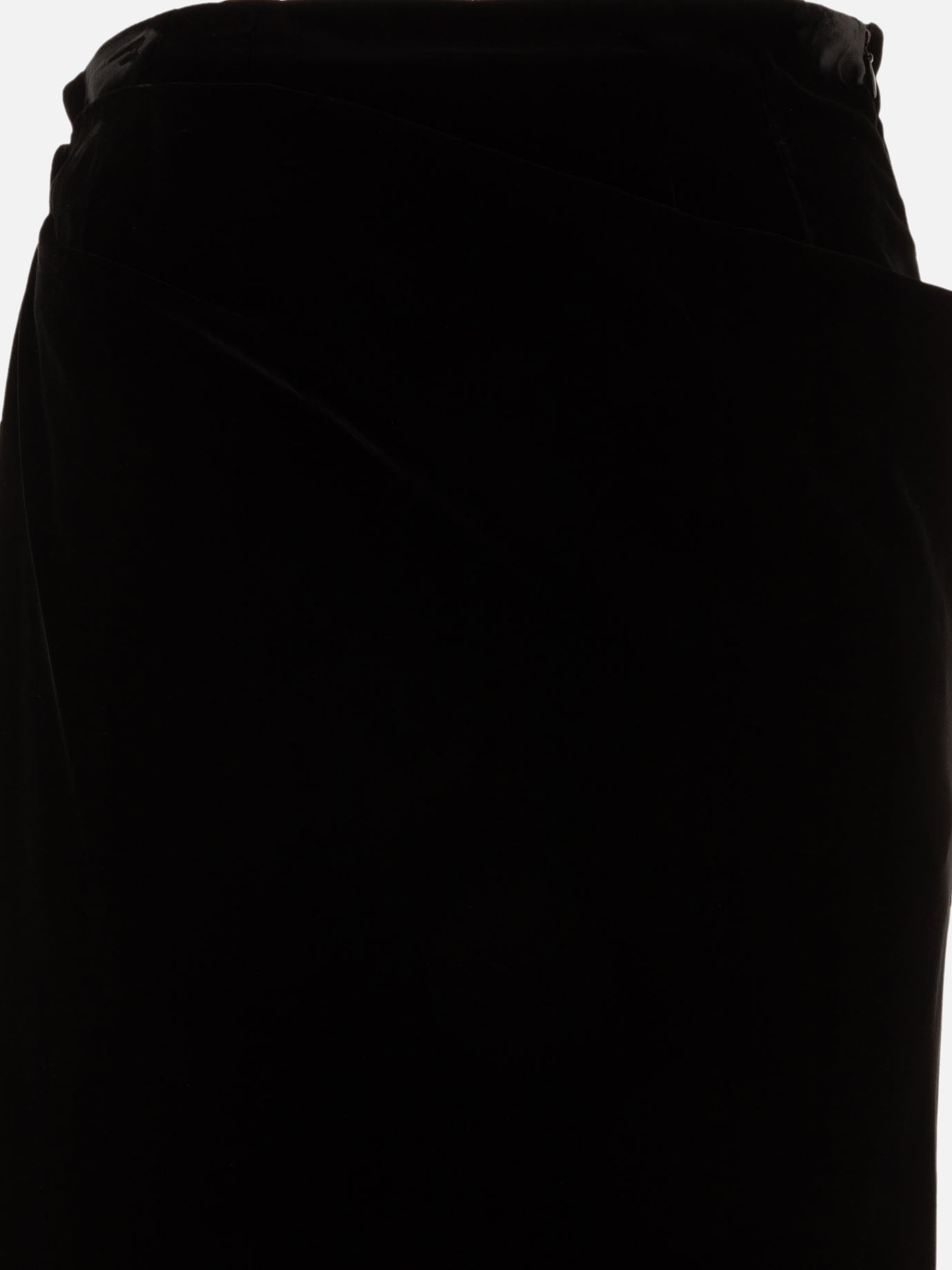 Etro Velvet skirt Black