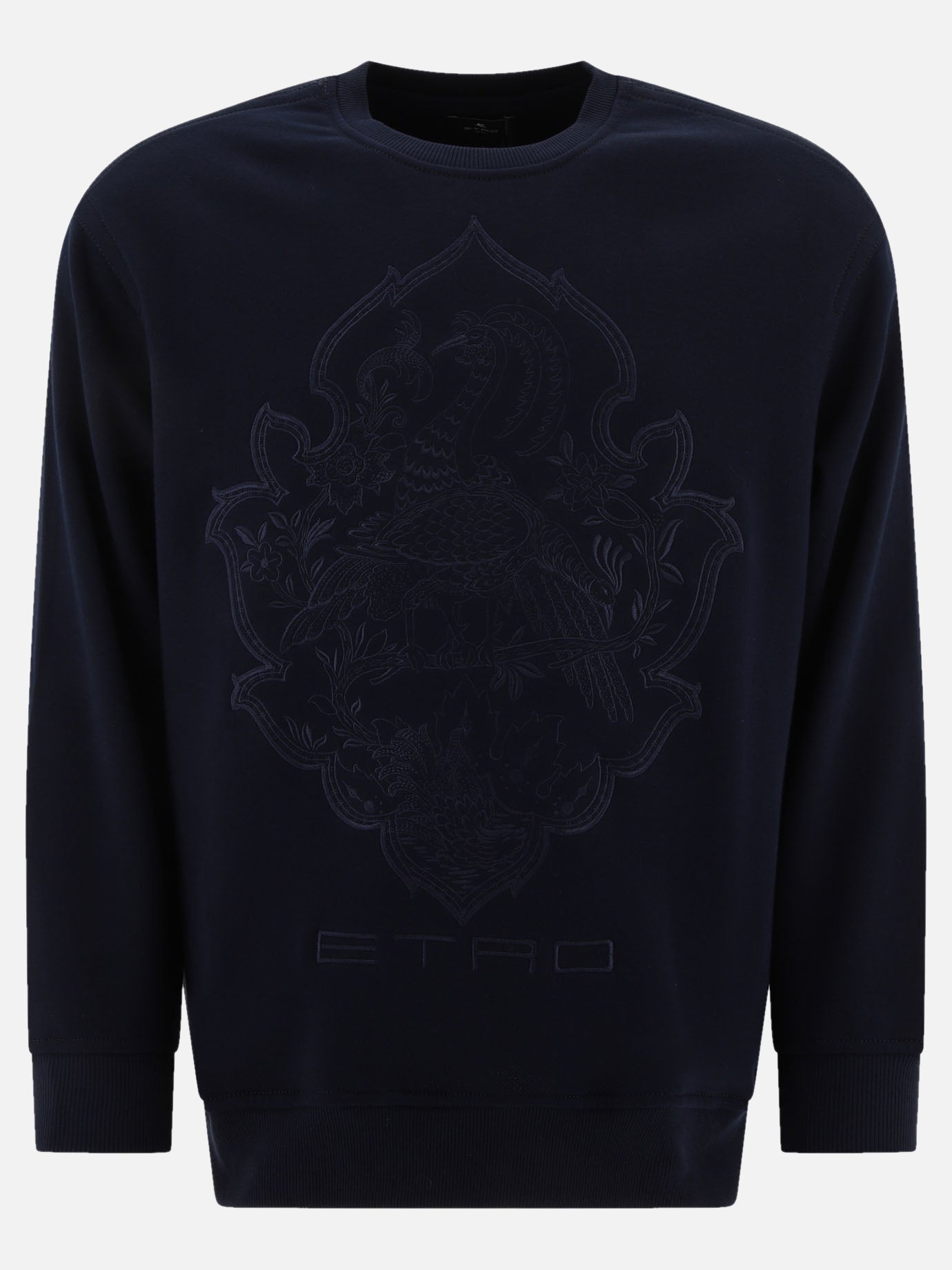 Sweatshirt with embroidered logo