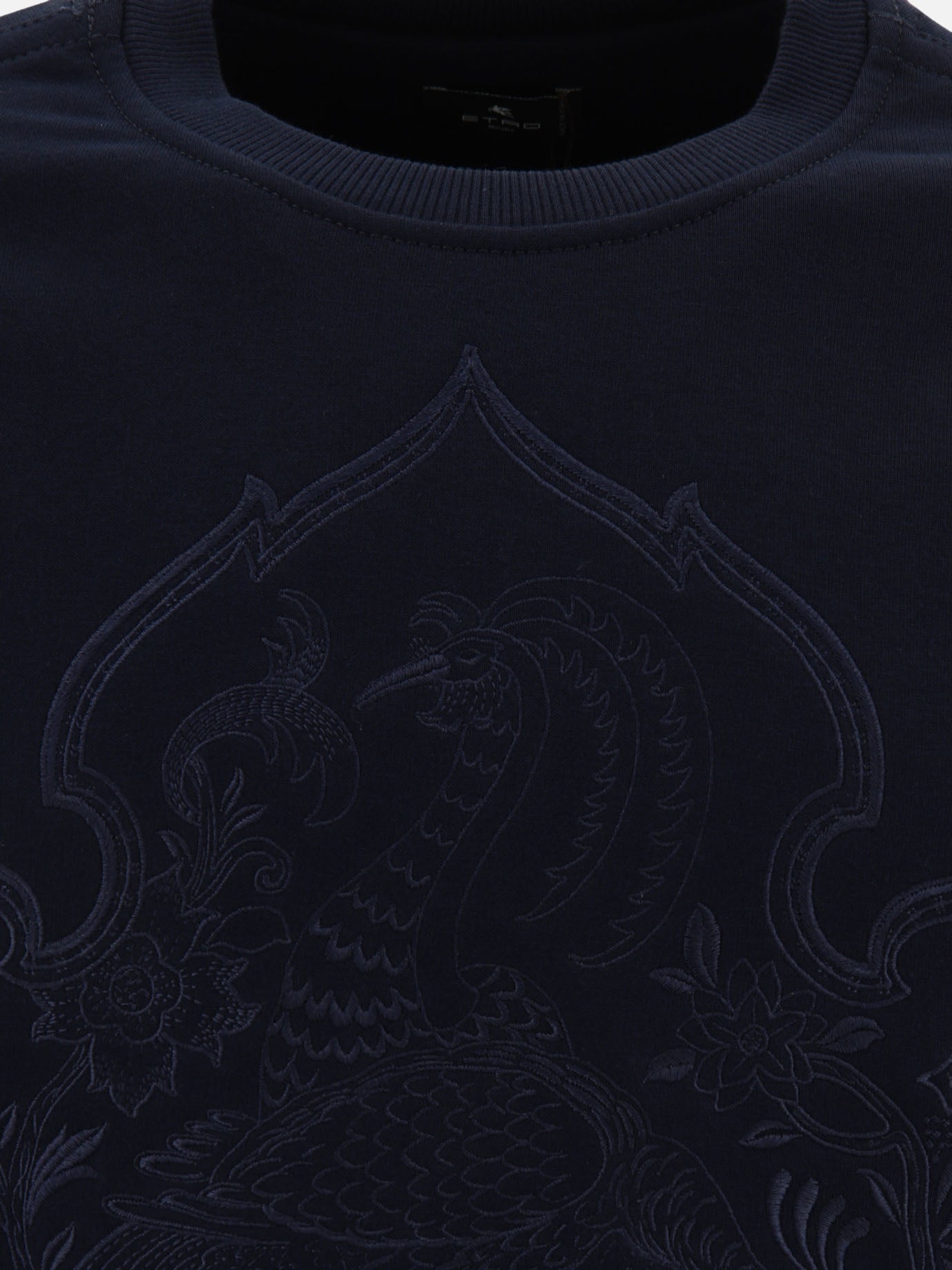 Sweatshirt with embroidered logo