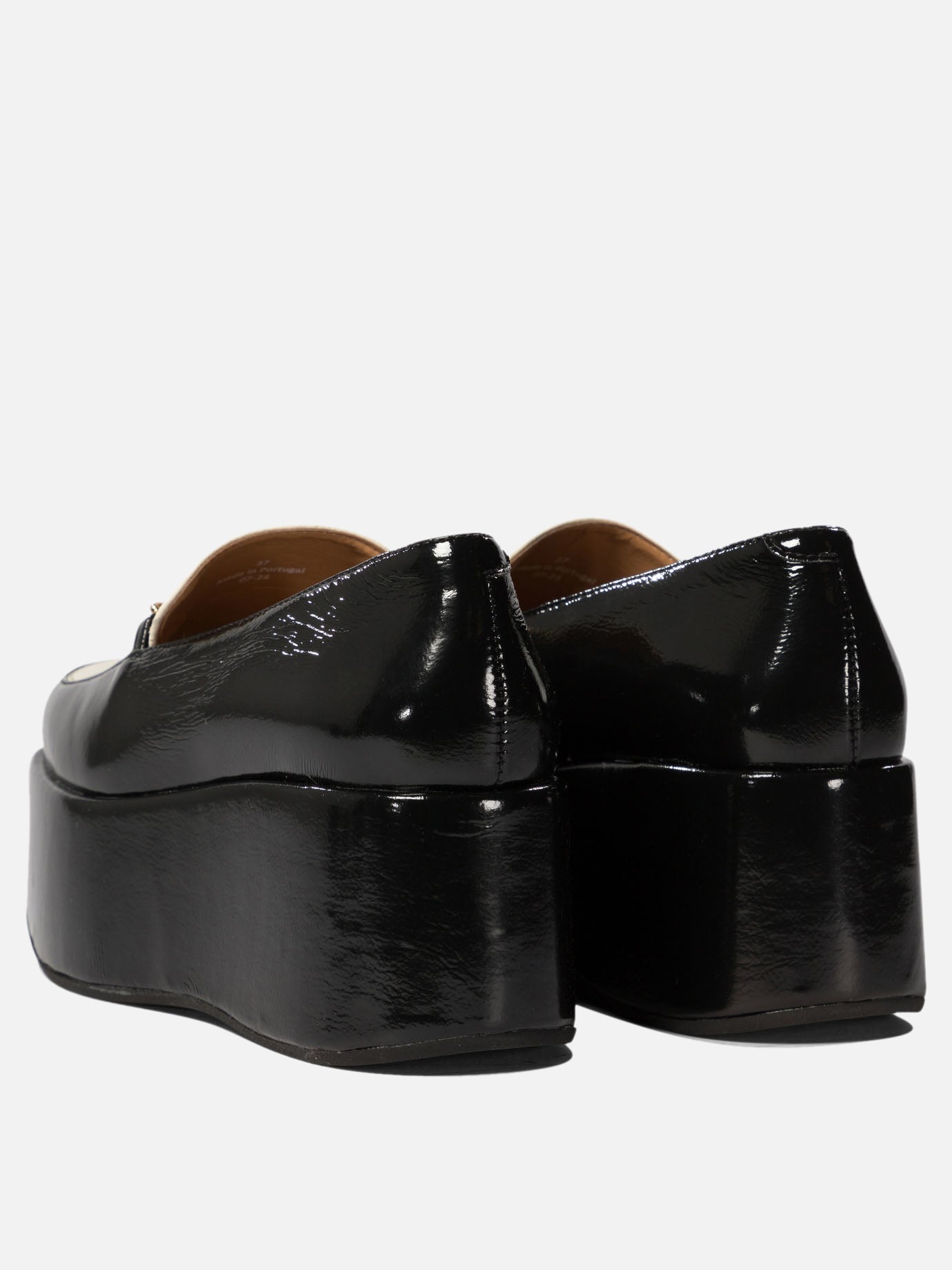 Loafers 100% polyurethane - 100% rubber  Black - Ganni Women | PDP | VIETTI Online Store | thumbnail_4