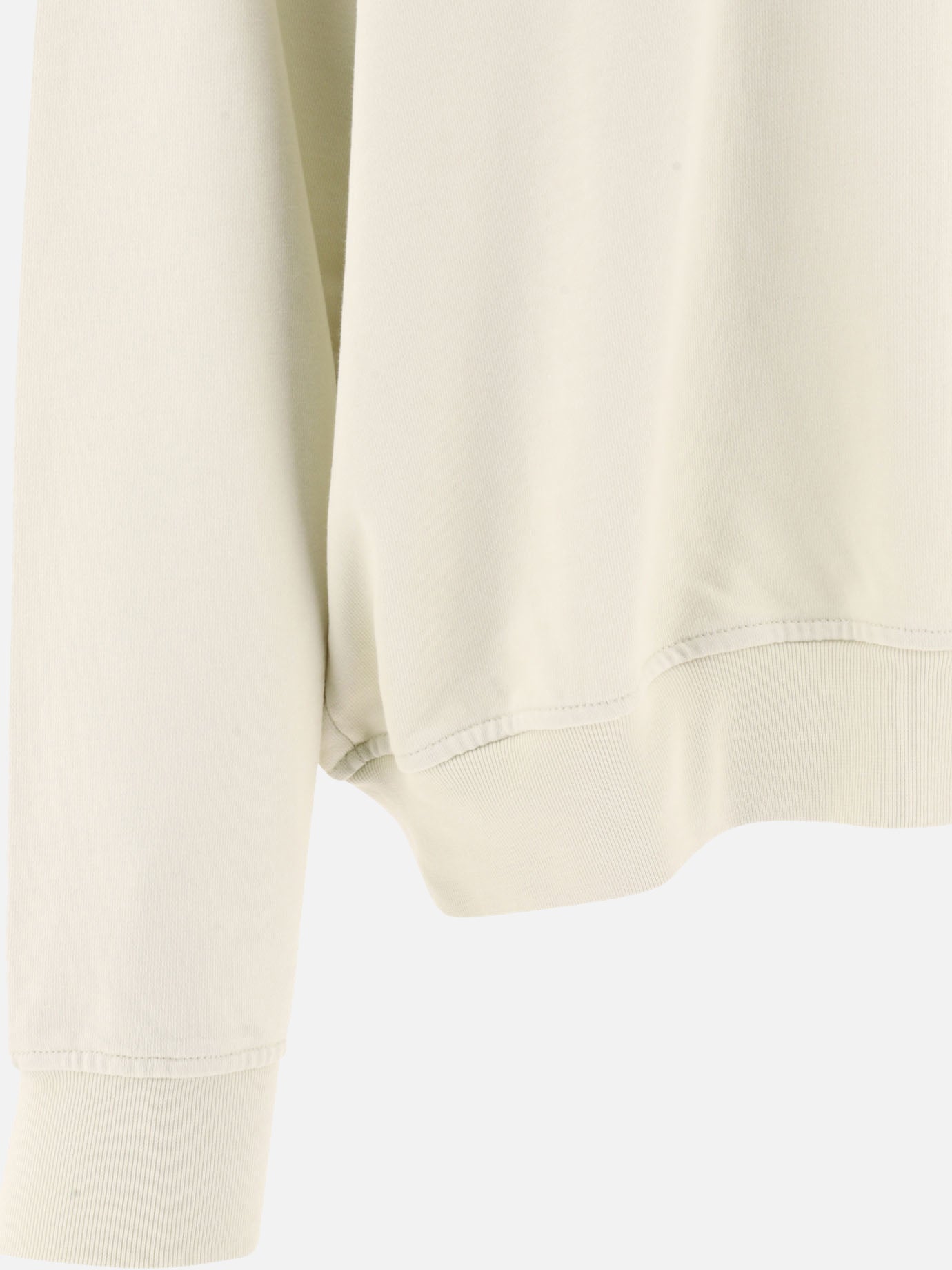 Ganni "Have a Nice Day" sweatshirt Beige