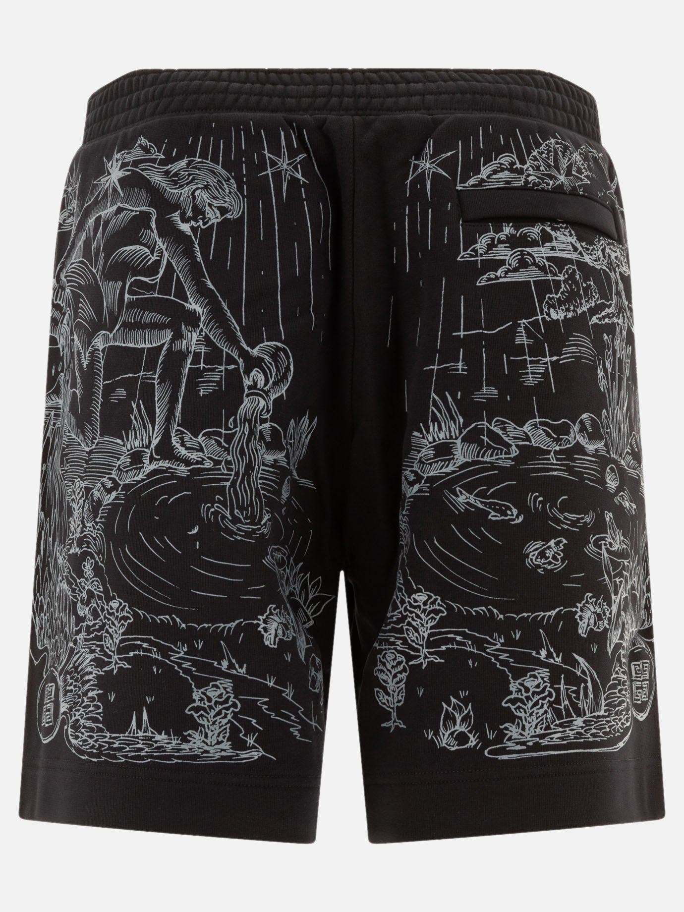 Givenchy "New Board" shorts Black