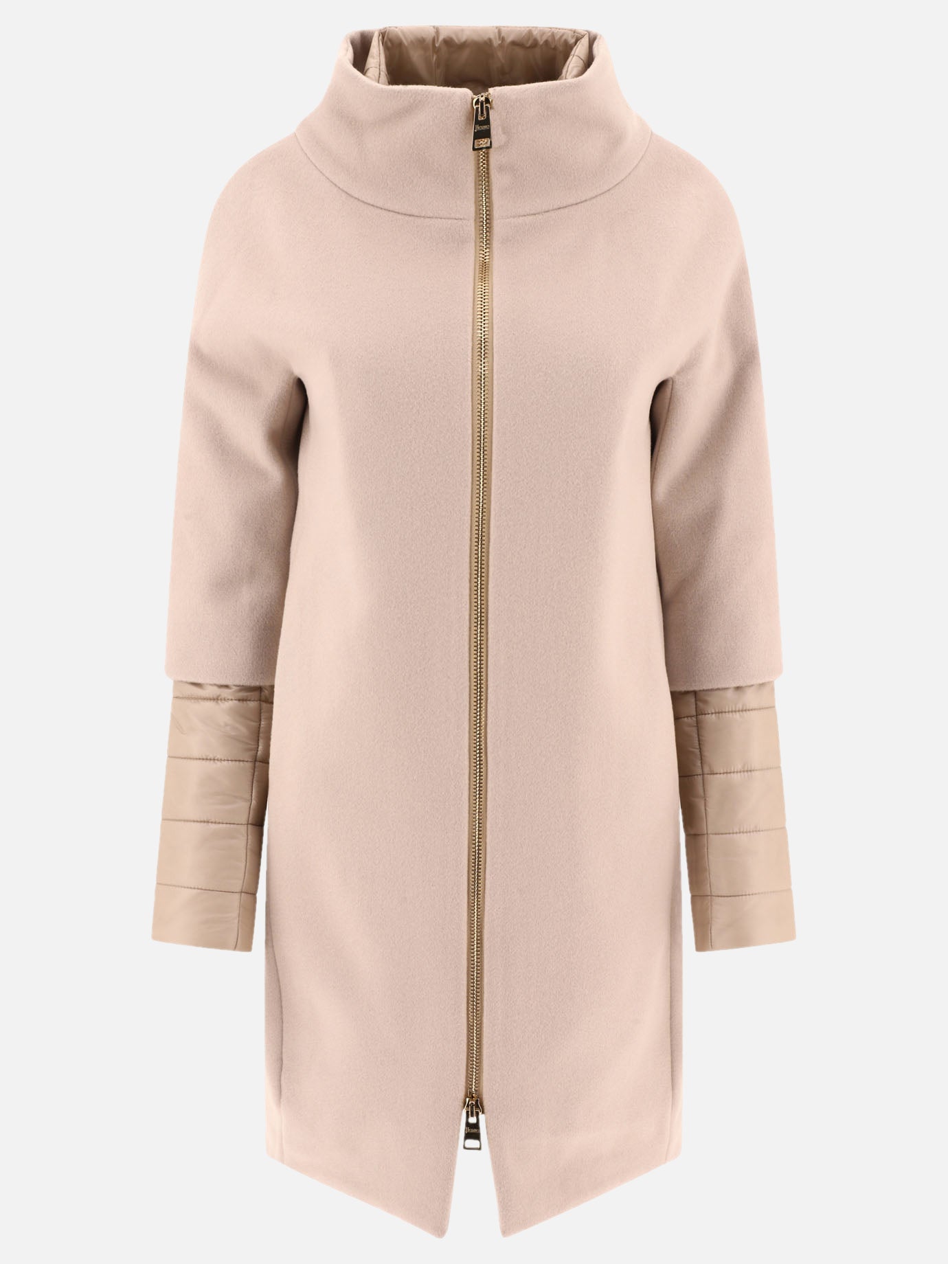 Herno Coat with down inserts Beige