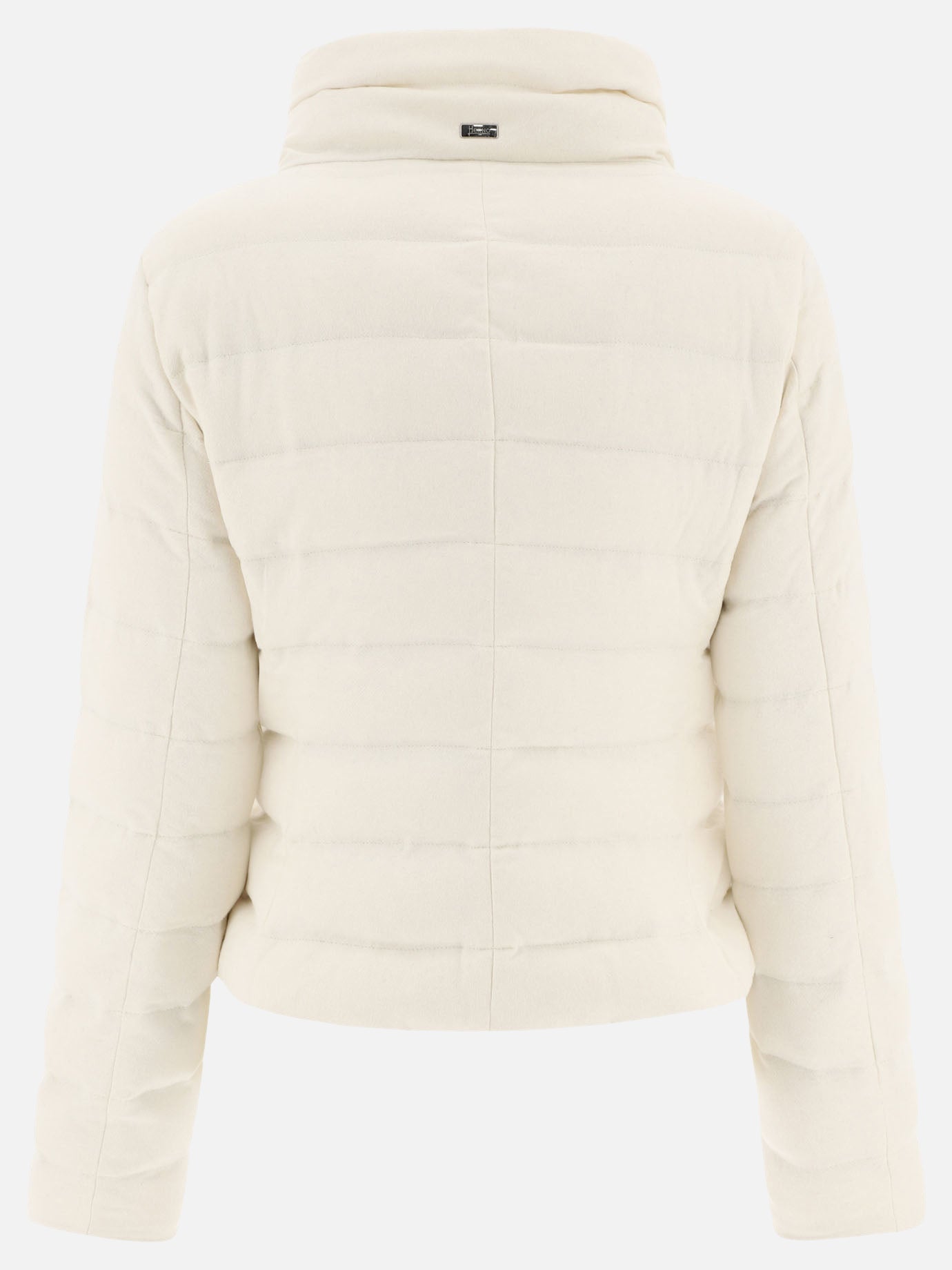 Cashmere and silk down jacket