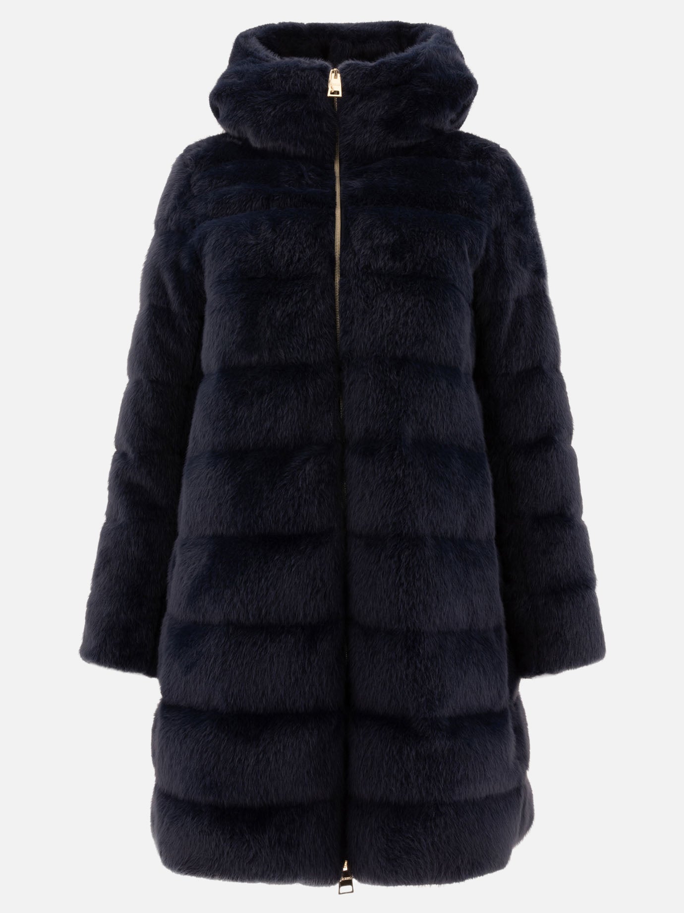 Down coats Solid colour  Blue - Herno Women | PDP | VIETTI Online Store | thumbnail