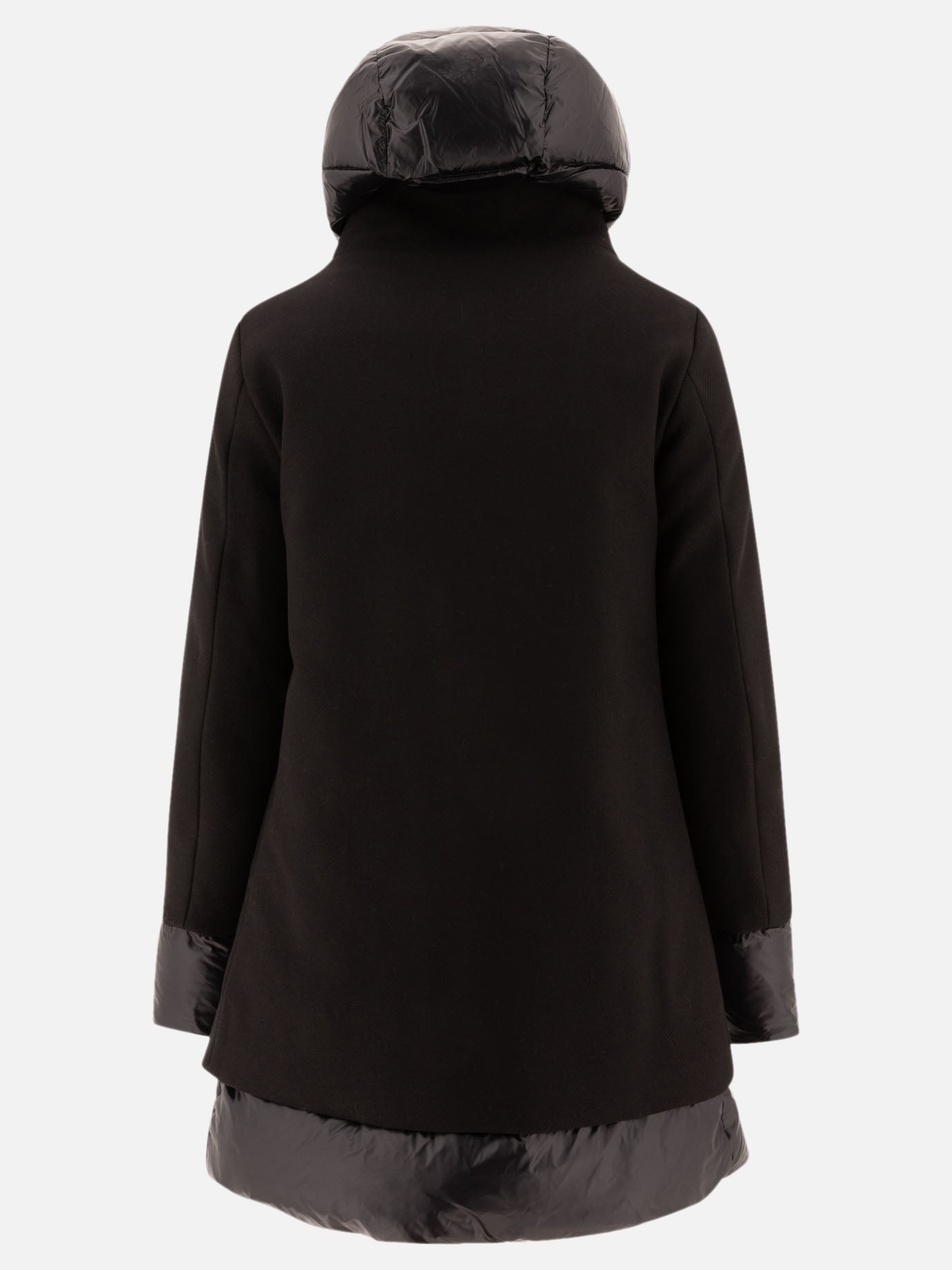 Down coats Solid colour  Black - Herno Women | PDP | VIETTI Online Store | thumbnail_2