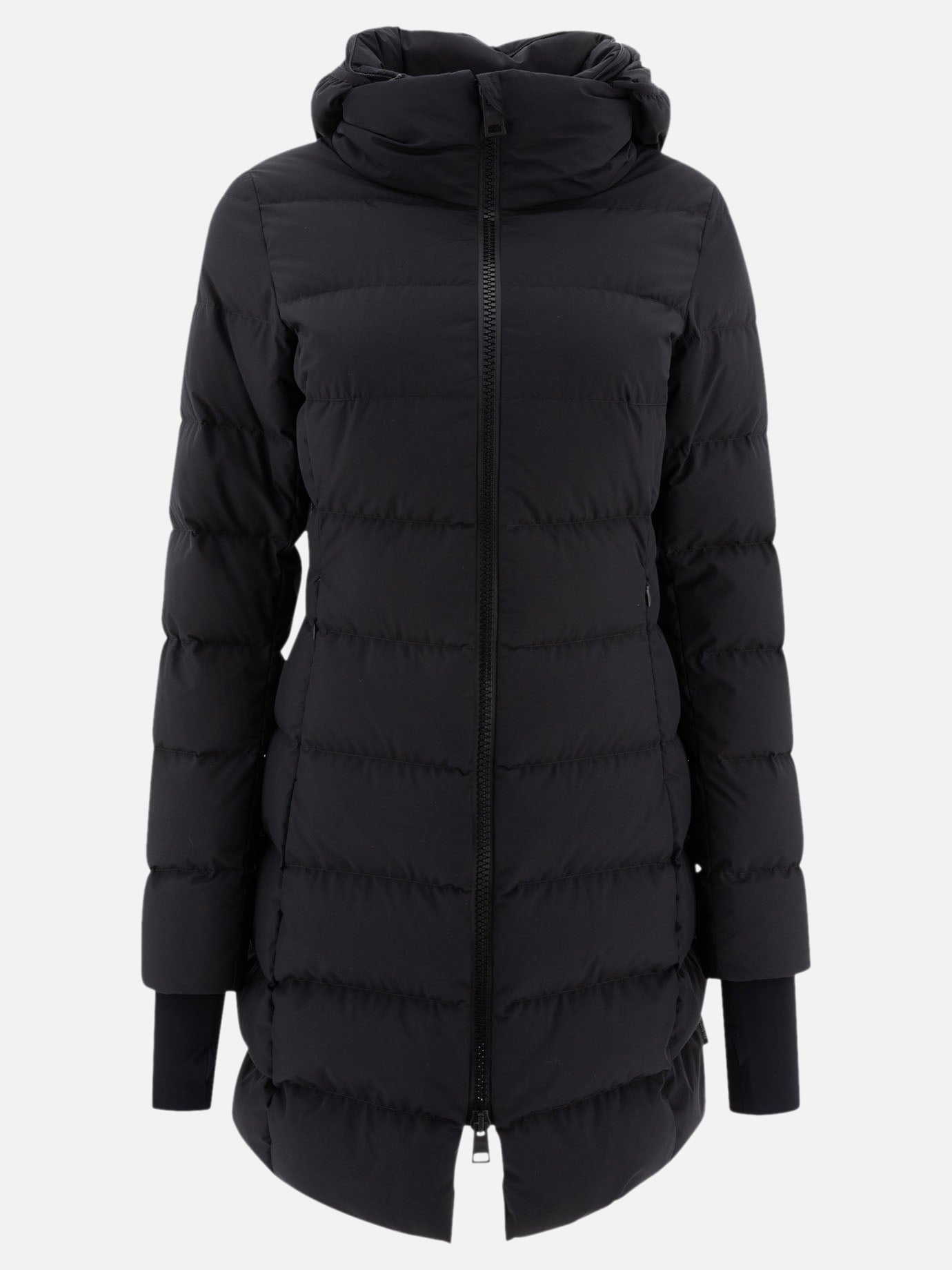 Down coats Solid colour  Black - Herno Women | PDP | VIETTI Online Store | thumbnail