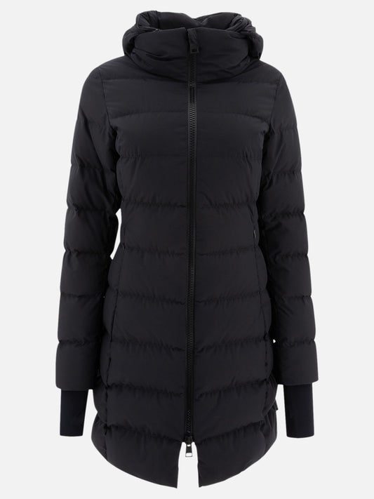 Down coats Solid colour  Black - Herno Women | PLP | VIETTI Online Store 
