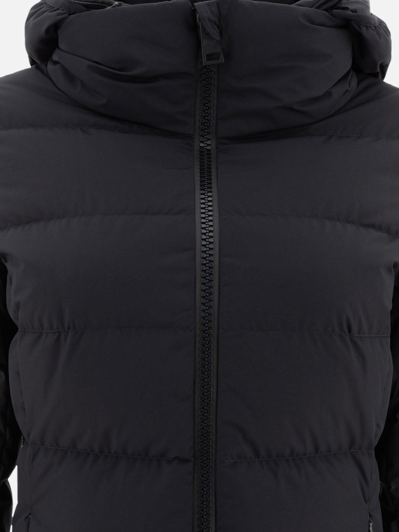 Herno Laminar down coat in gore-tex infinium windstopper Black