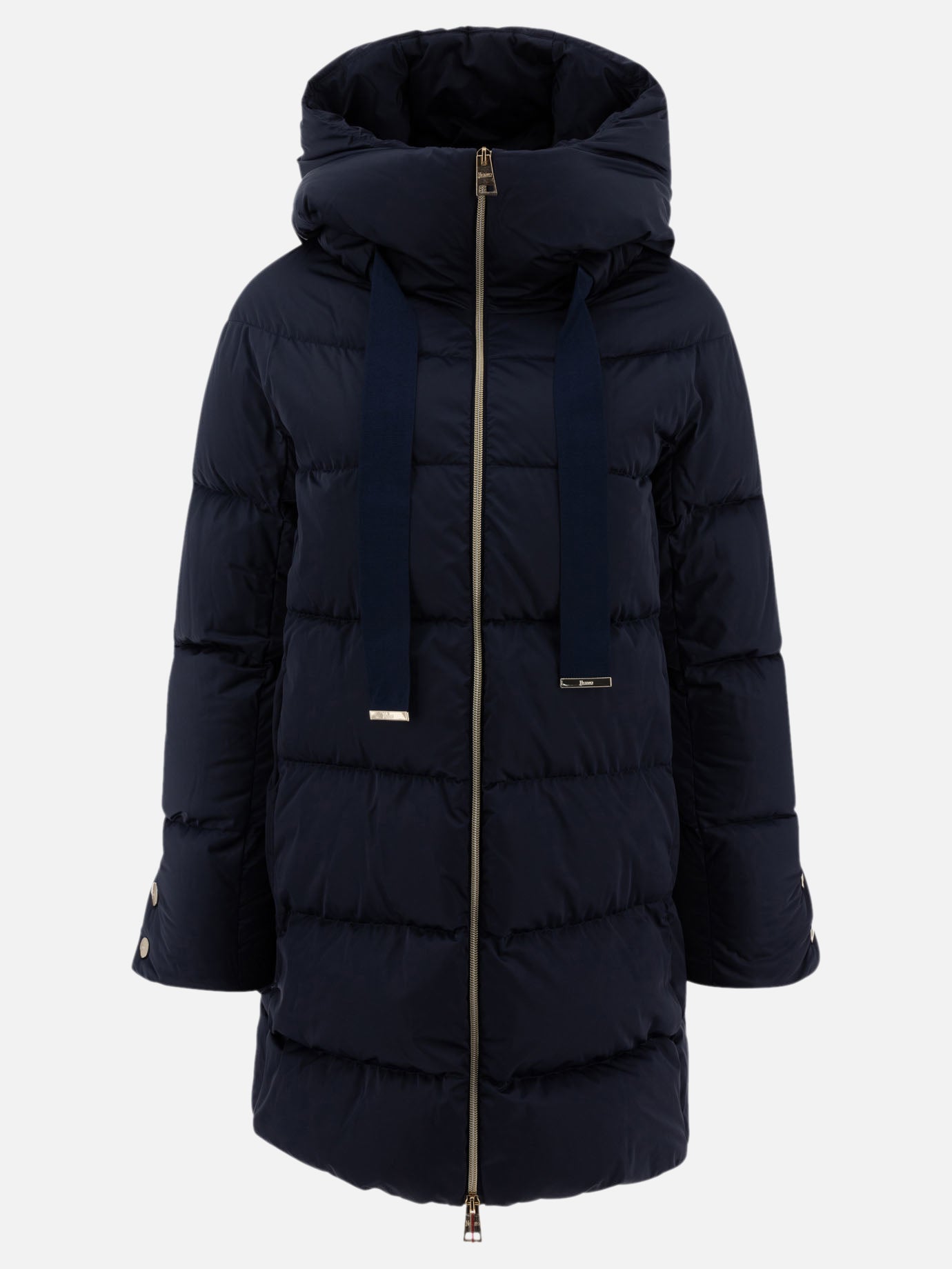 Down coats Solid colour  Blue - Herno Women | PDP | VIETTI Online Store | Zoom-Modal
