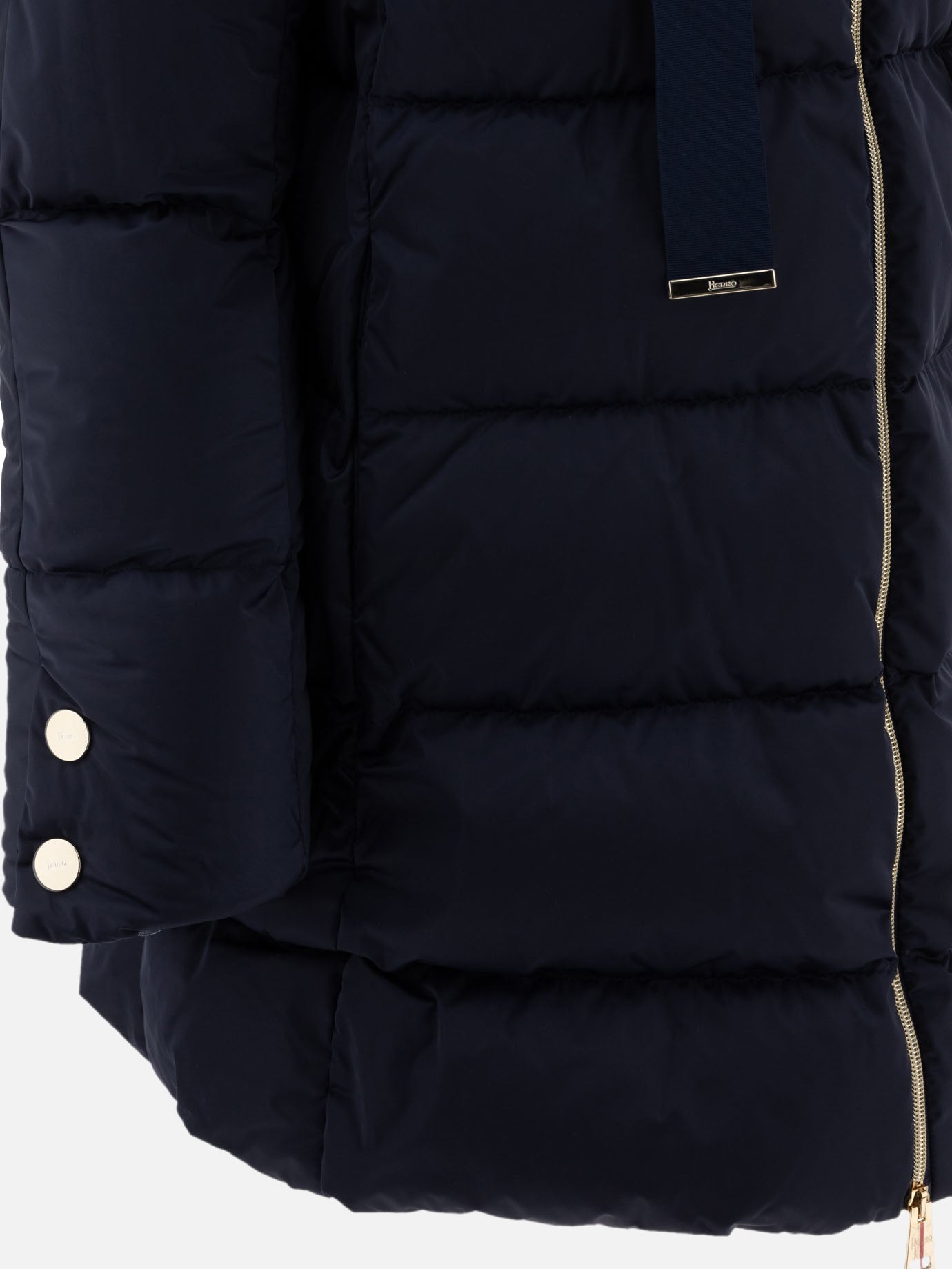 Down coats Solid colour  Blue - Herno Women | PDP | VIETTI Online Store | thumbnail_4