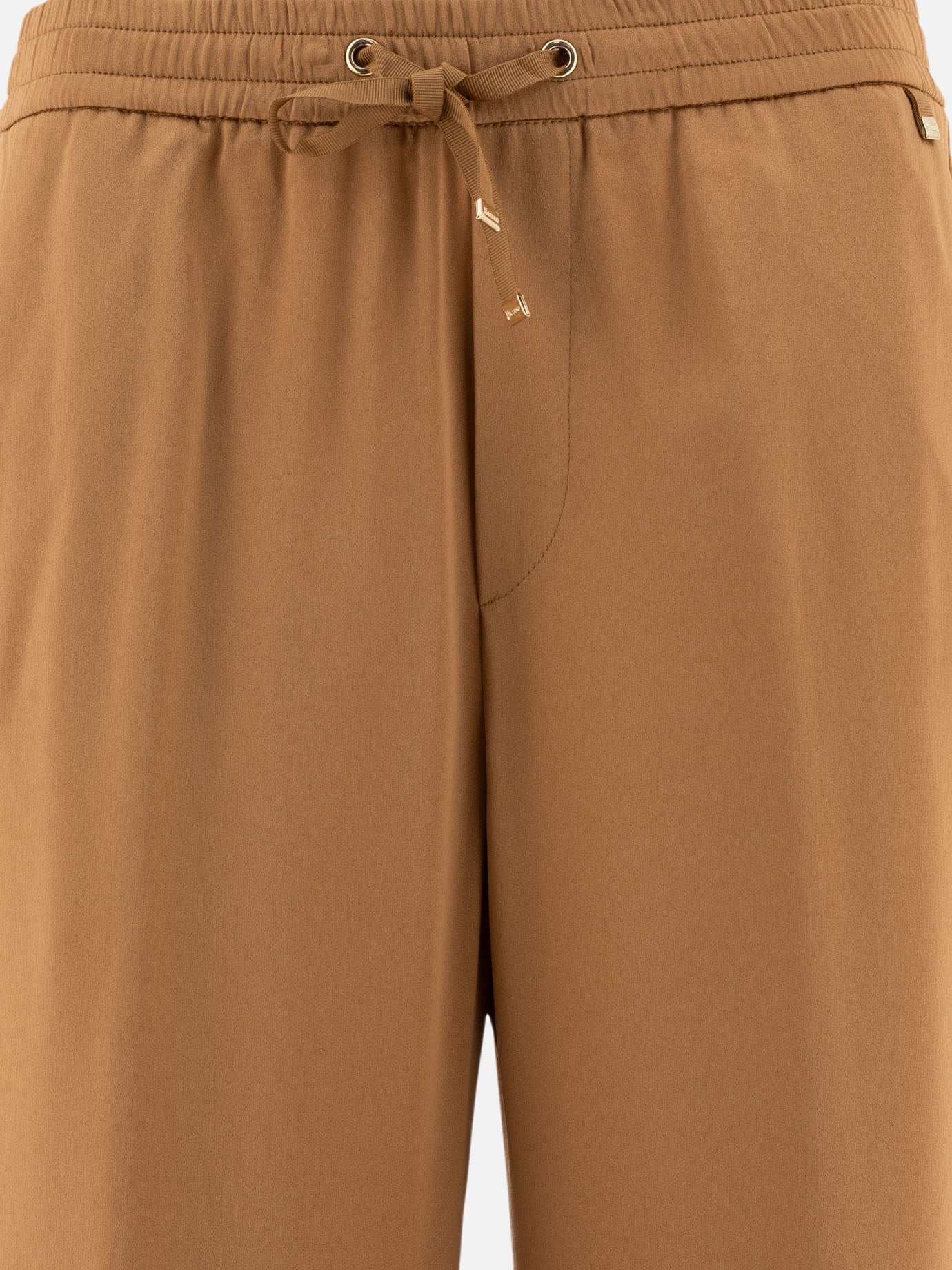 Herno Satin trousers Beige