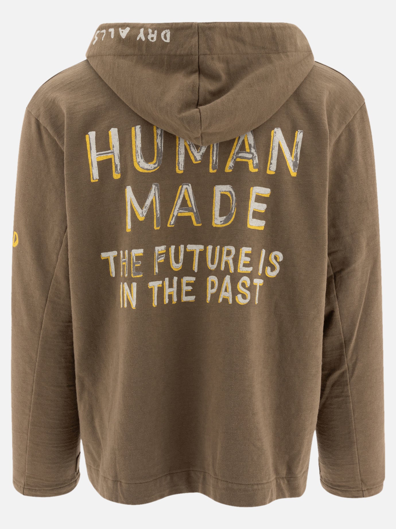 Human Made "Lace-Up" hoodie Green