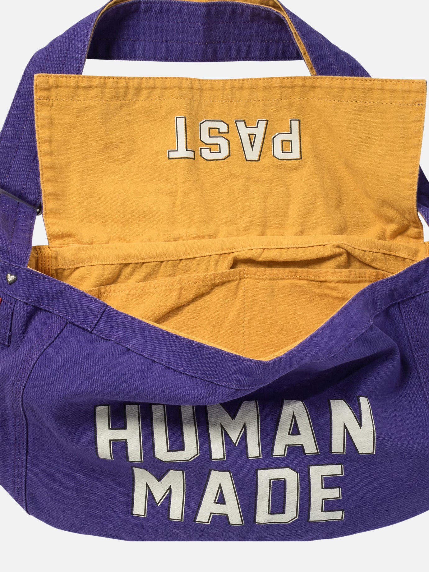 Human Made "Mail" crossbody reversible bag Purple