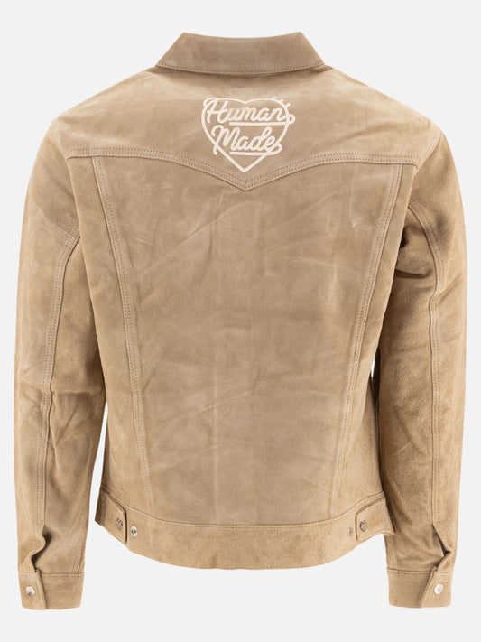 Leather jackets Logo  Beige - Human Made Men | PLP | VIETTI Online Store | 2
