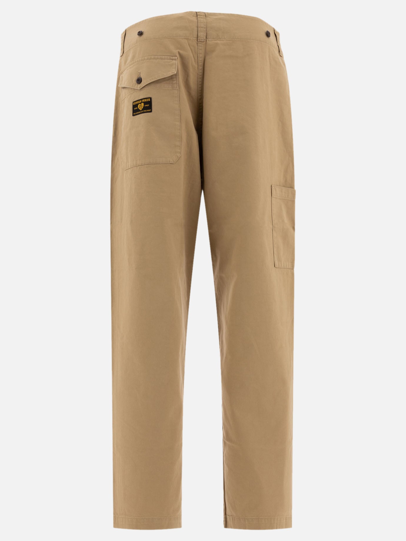 Straight-leg cargo trousers