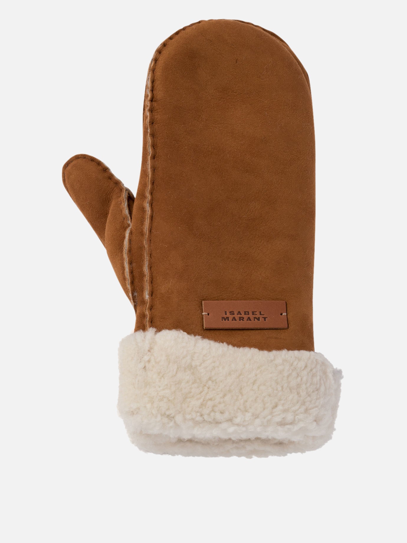 Isabel Marant "Mulfi" gloves Beige