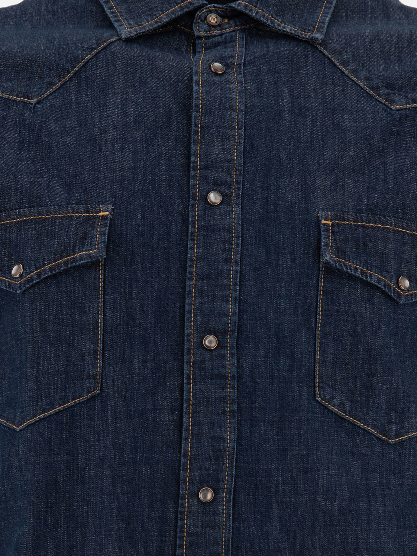 Jacob Cohën Western denim shirt Blue