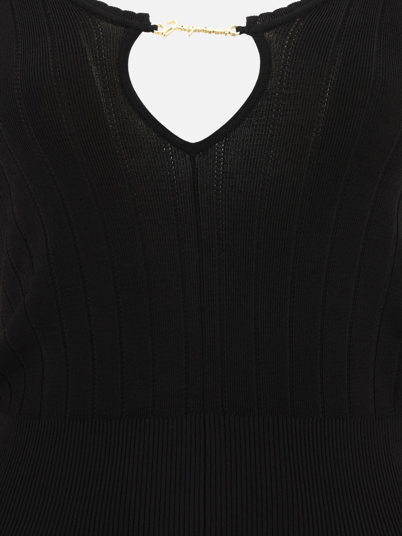 Jacquemus "Le haut Pralu" top Black