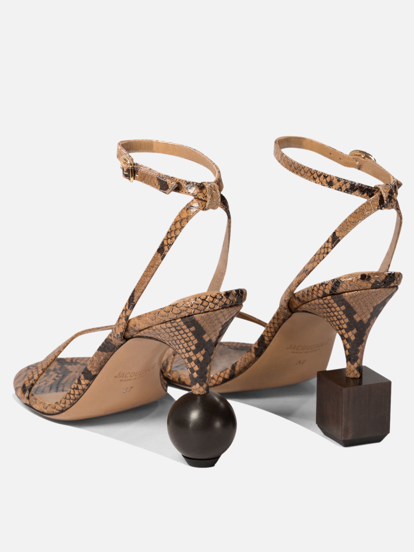 Jacquemus "Les sandales Bisou" sandals Beige