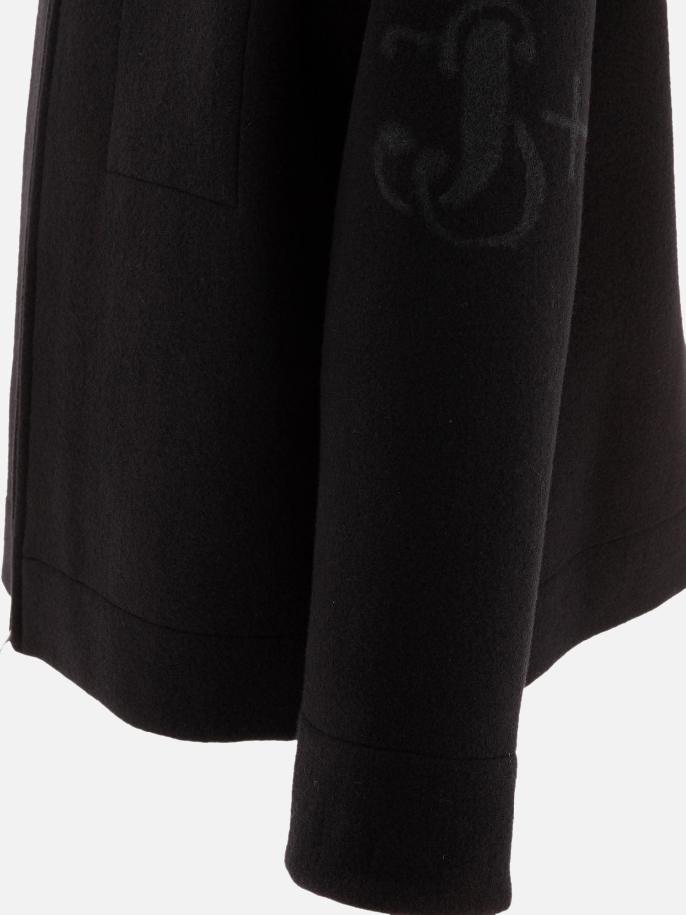 Jil Sander Wool coat Black