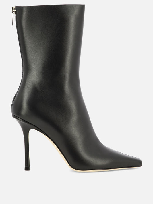 Jimmy Choo "Agathe 100" ankle boots Black