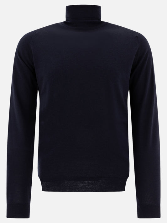 John Smedley "Cherwell" turtleneck sweater Blue