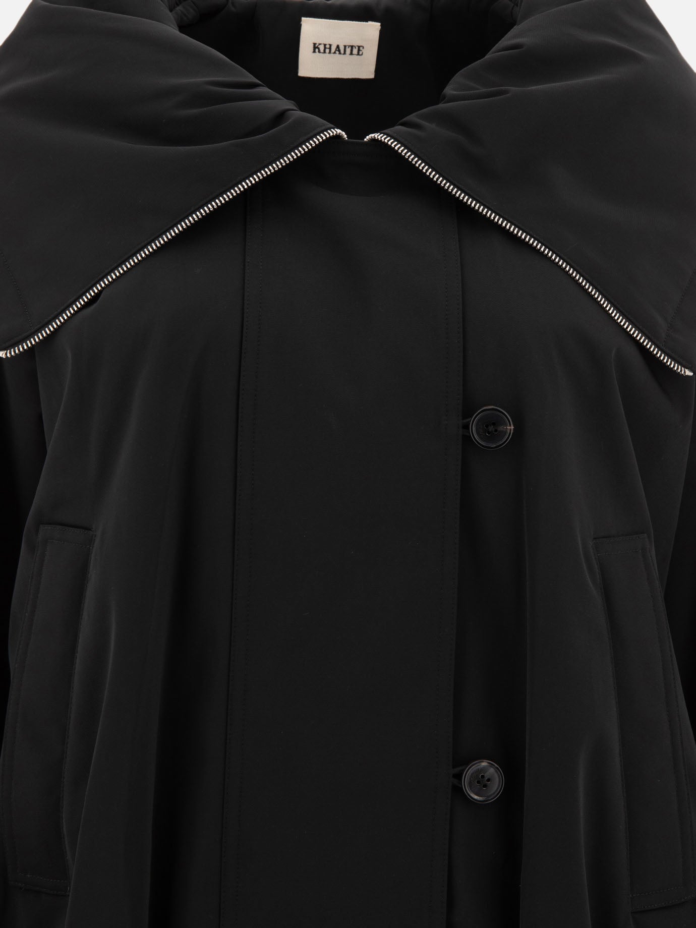 Bomber jackets Solid colour  Black - Khaite Women | PDP | VIETTI Online Store | Zoom-Modal_3
