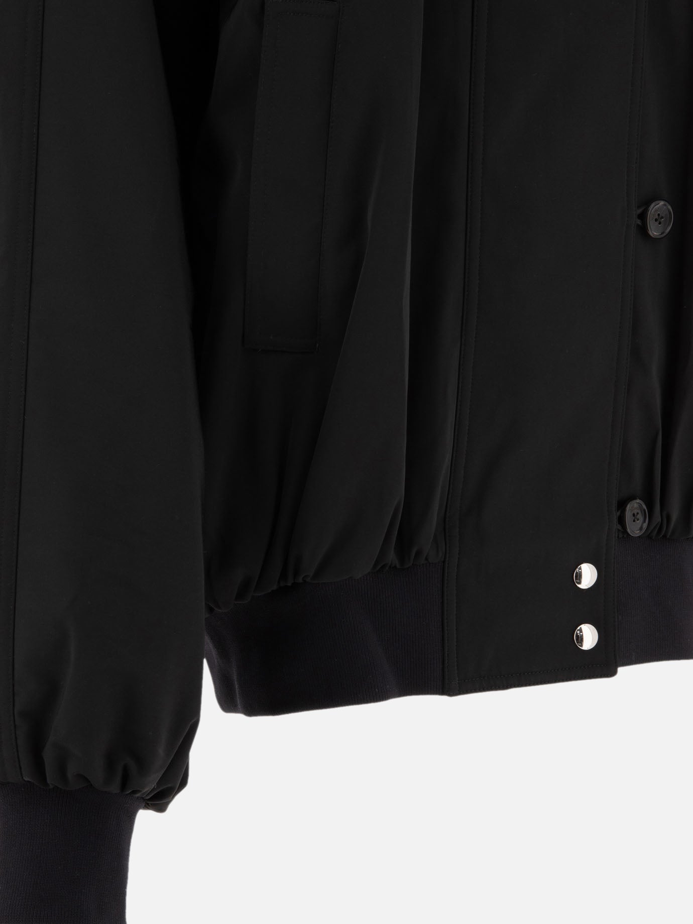Bomber jackets Solid colour  Black - Khaite Women | PDP | VIETTI Online Store | thumbnail_4