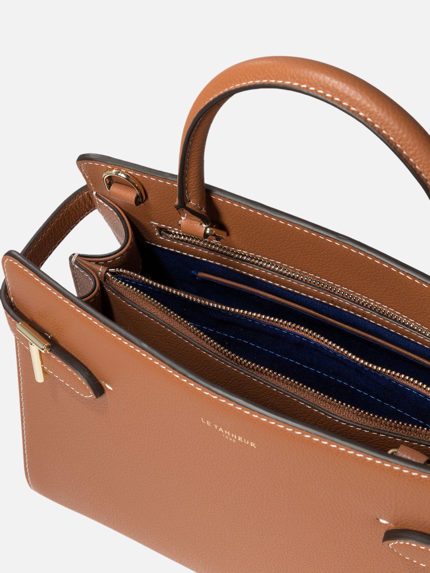 Small bags 100% leather  Brown - Le Tanneur Women | PDP | VIETTI Online Store | Zoom-Modal_5
