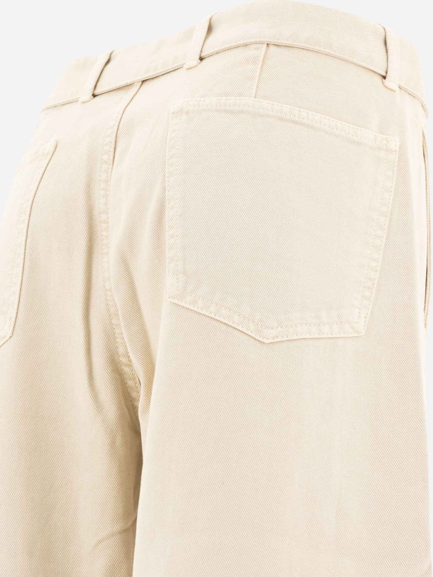 Lemaire "Twisted Belted" trousers Beige