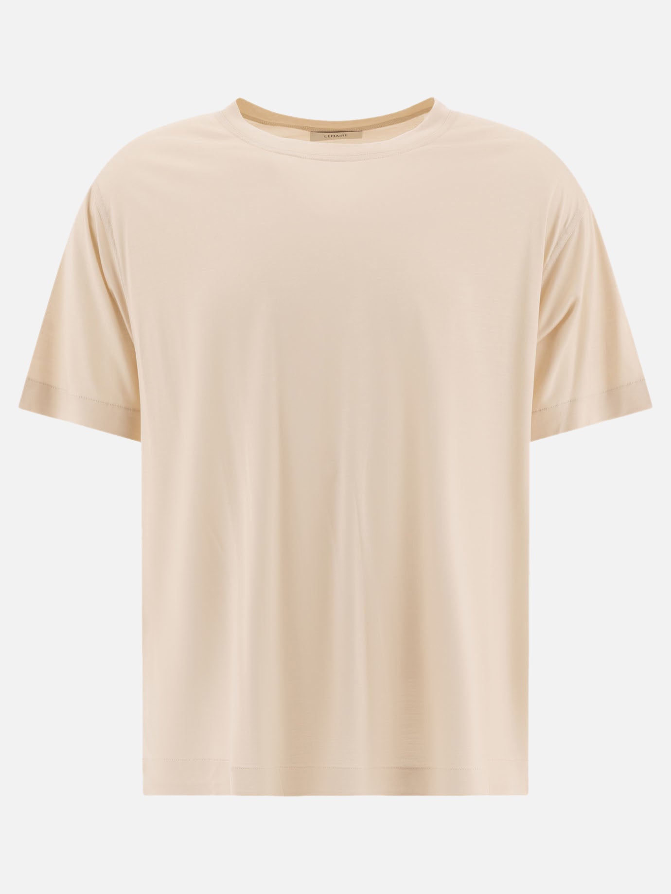 Lemaire Silk t-shirt Beige