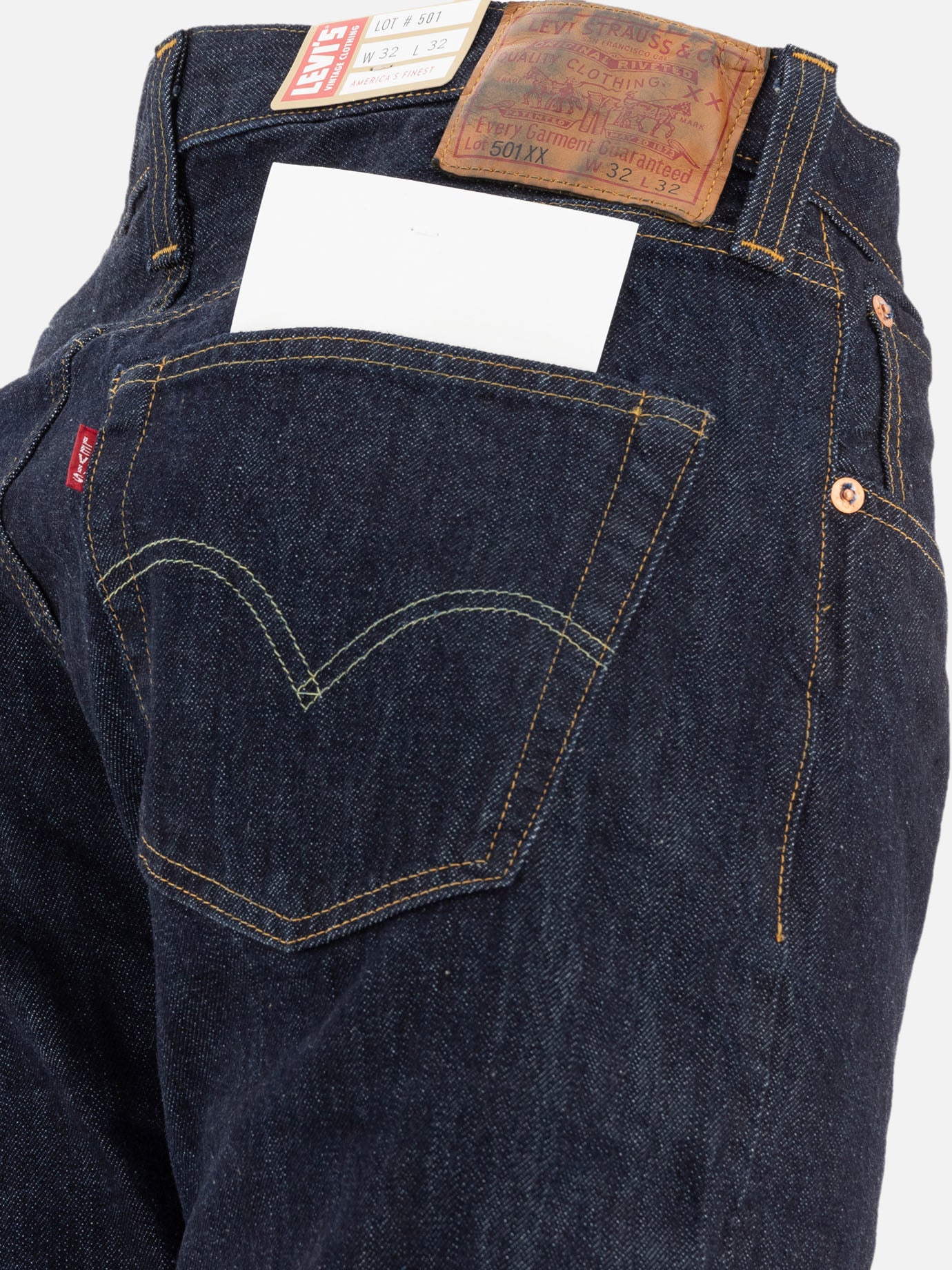 Straight-leg jeans Solid colour  Blue - Levi&#39;s Vintage Clothing Men | PDP | VIETTI Online Store | thumbnail_4