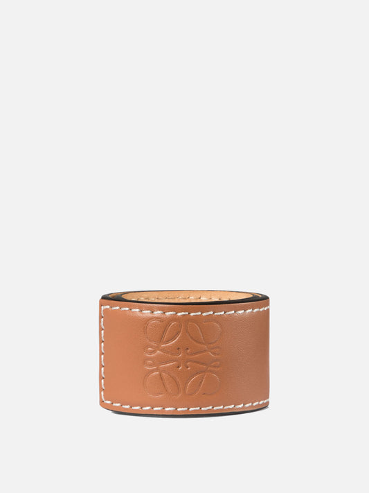 Loewe "Anagram" magnetic bracelet Brown